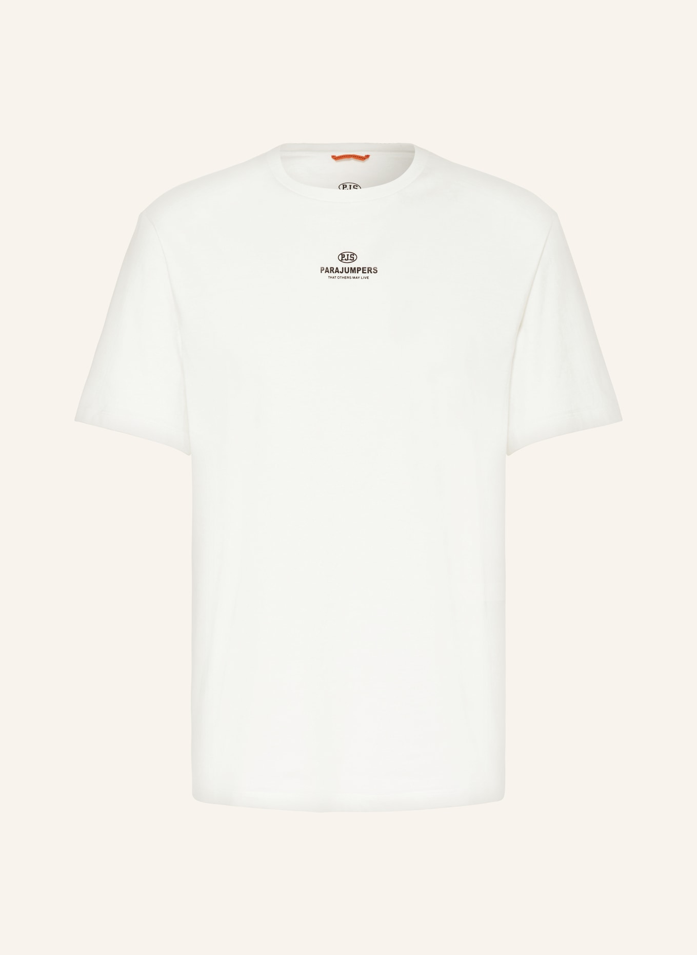 PARAJUMPERS T-shirt BOE, Kolor: BIAŁY/ CZARNY (Obrazek 1)