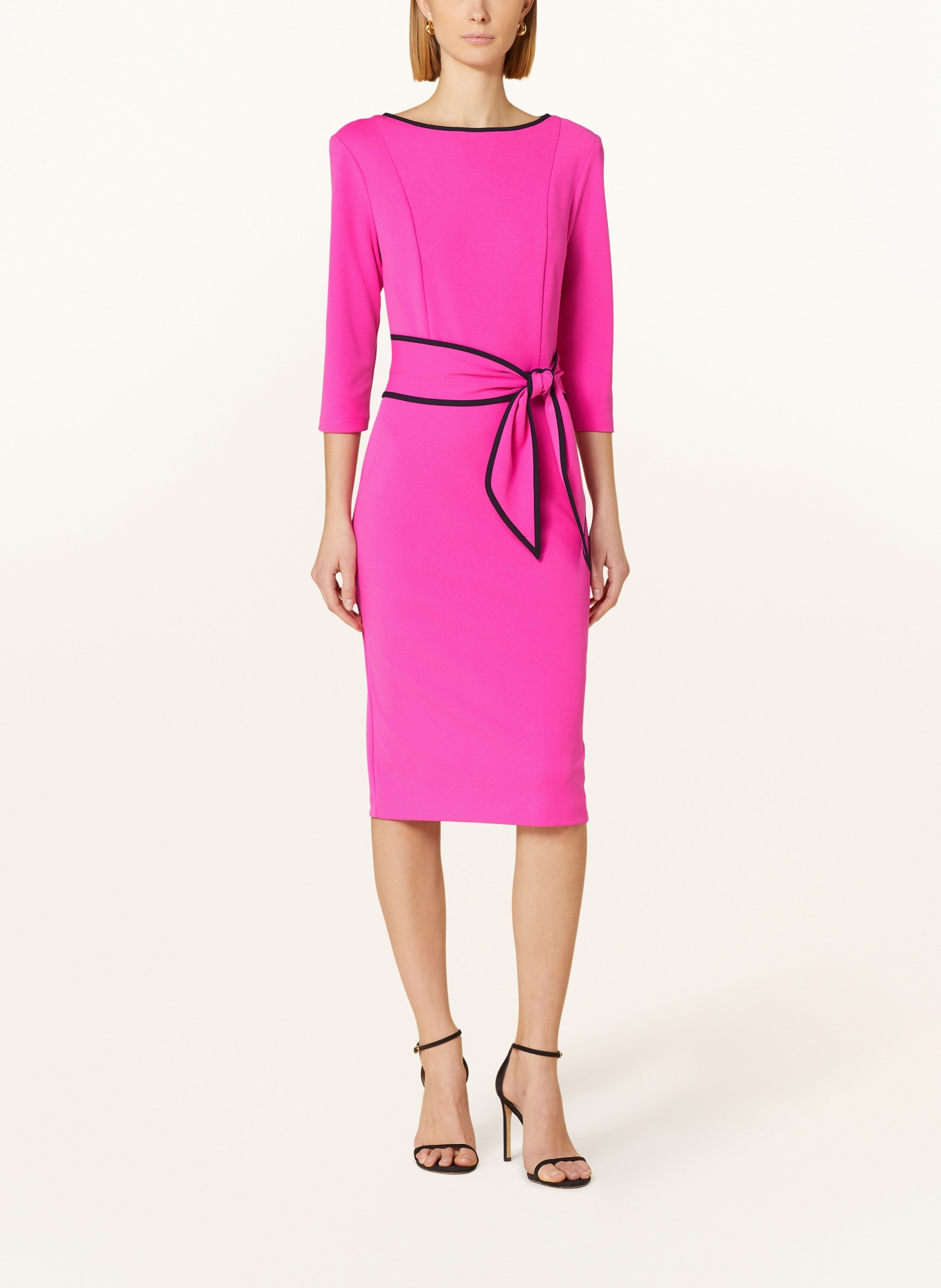 Calvin klein hot pink sheath dress sales