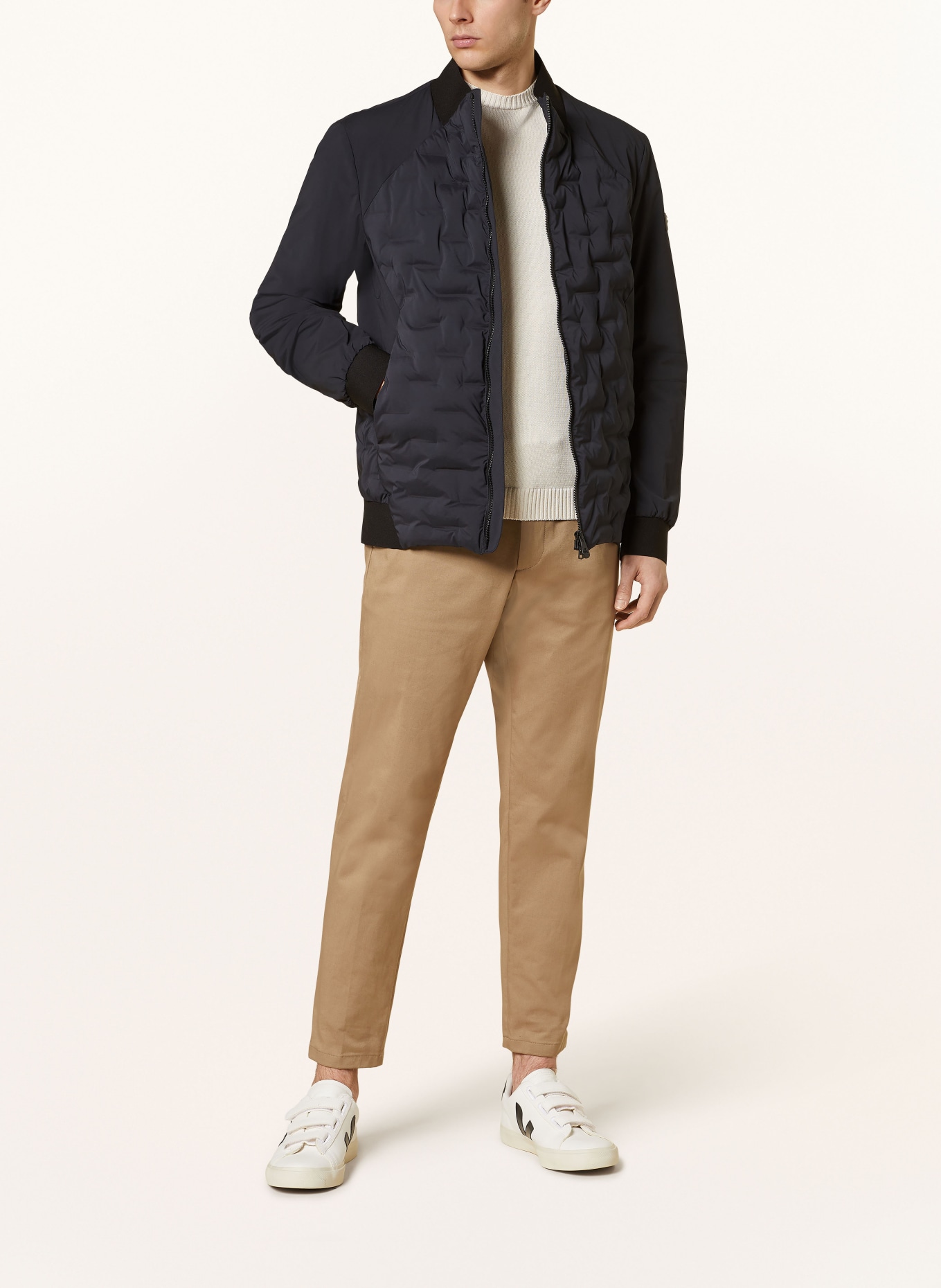 PEUTEREY Quilted jacket FALSTERBRO, Color: BLACK (Image 2)
