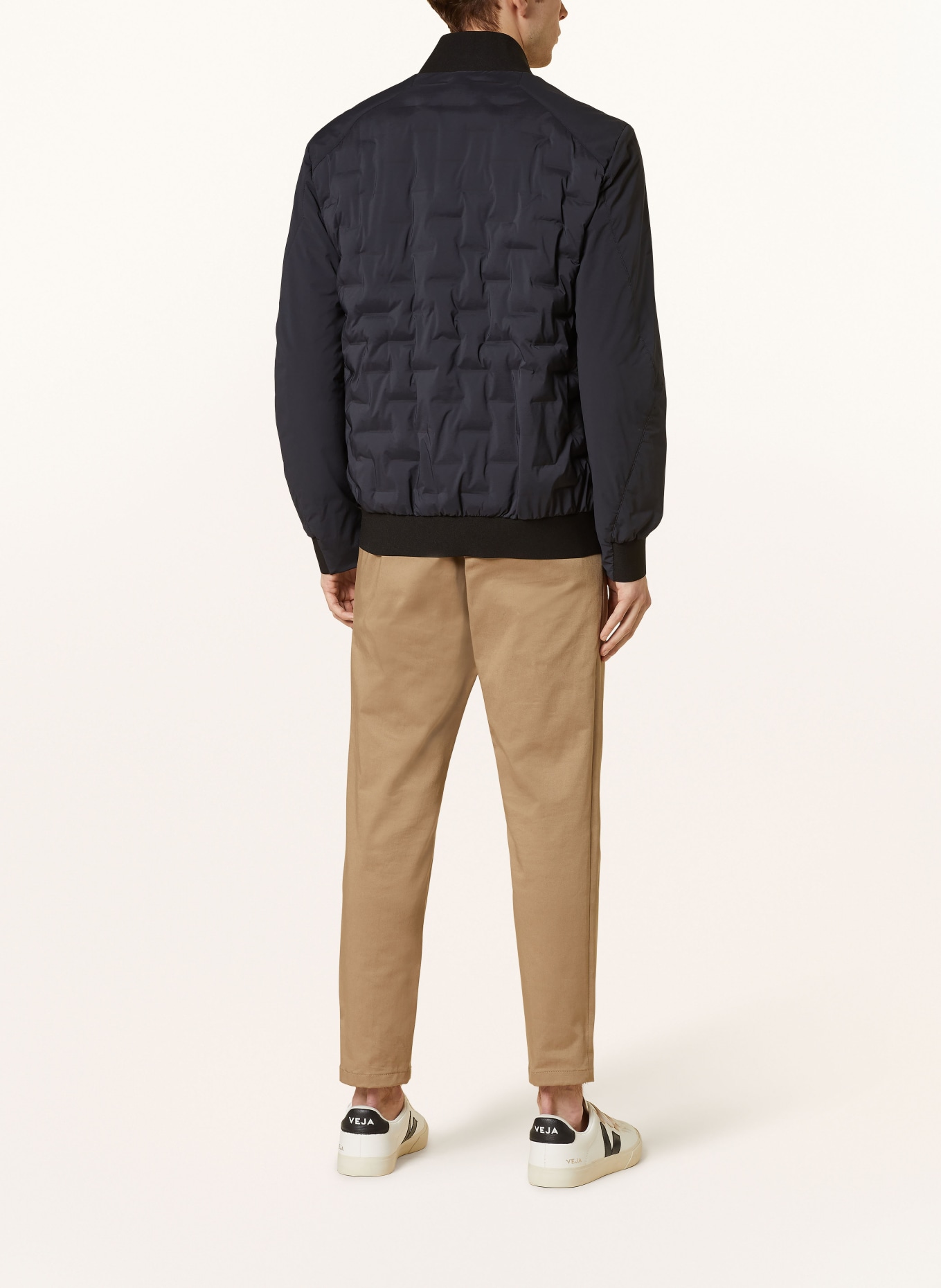 PEUTEREY Quilted jacket FALSTERBRO, Color: BLACK (Image 3)