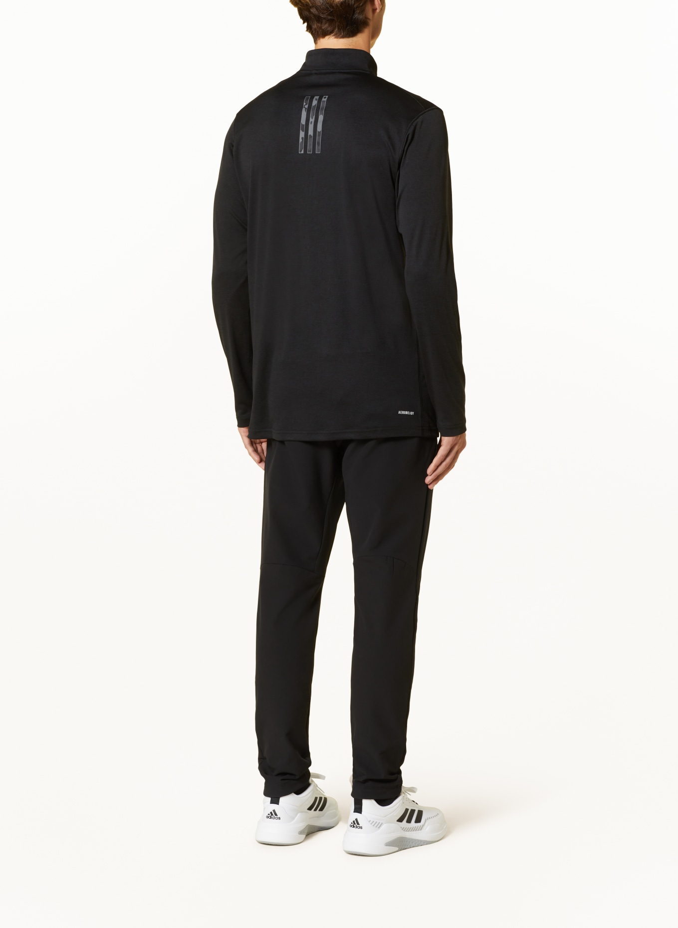 adidas Long sleeve shirt TRAIN ESSENTIALS, Color: BLACK (Image 3)