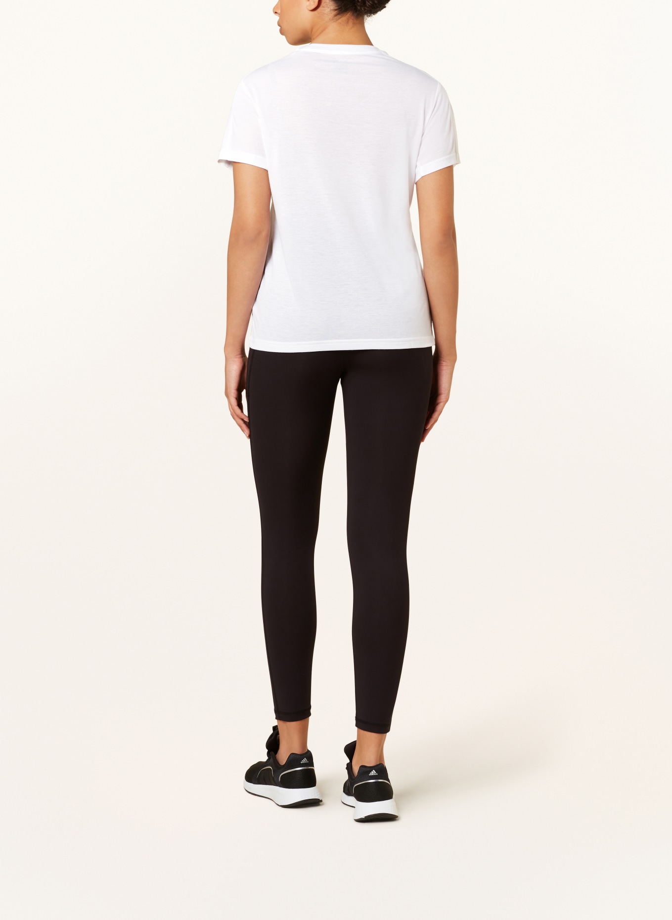 adidas T-shirt AEROREADY TRAIN ESSENTIALS, Color: WHITE (Image 3)