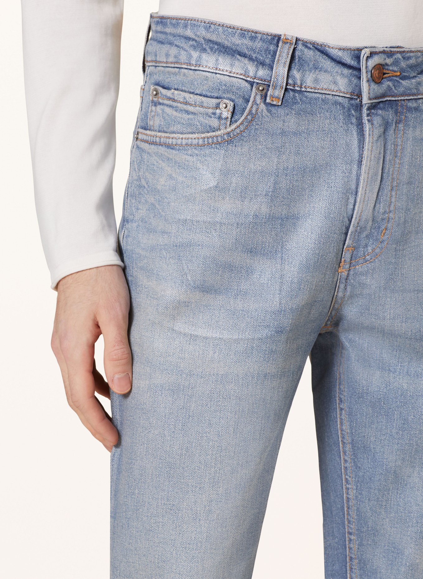 HAIKURE Jeans CLEVELAND extra slim fit, Color: L0823 DEAN BLUE STR (Image 5)