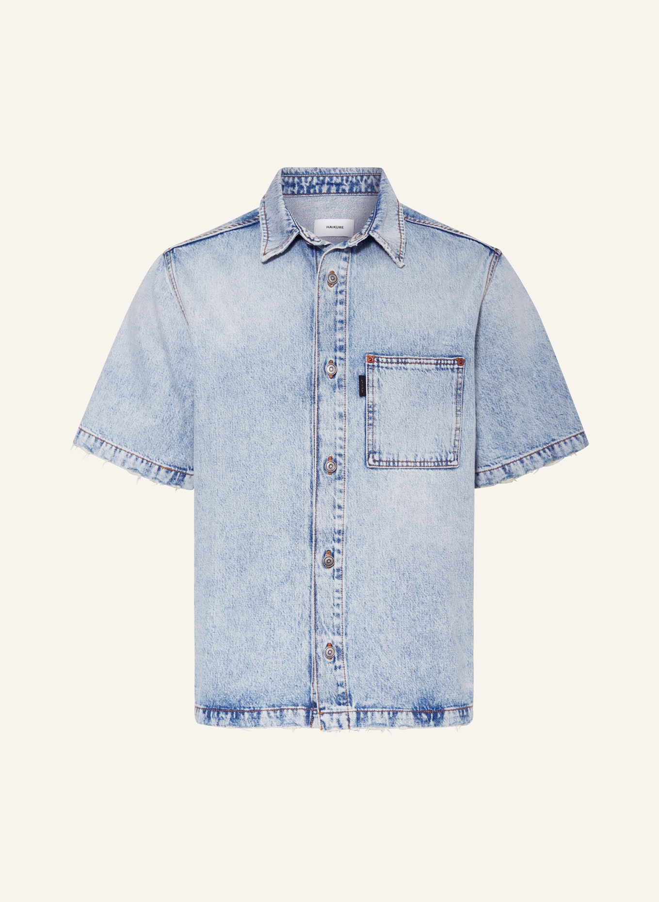 HAIKURE Denim shirt JERRY comfort fit, Color: LIGHT BLUE (Image 1)