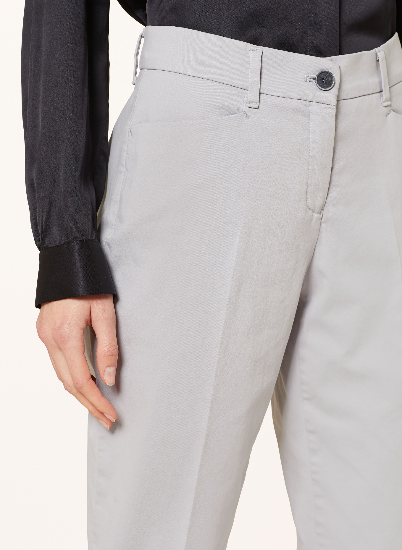 BRAX Trousers MARA S, Color: LIGHT GRAY (Image 5)