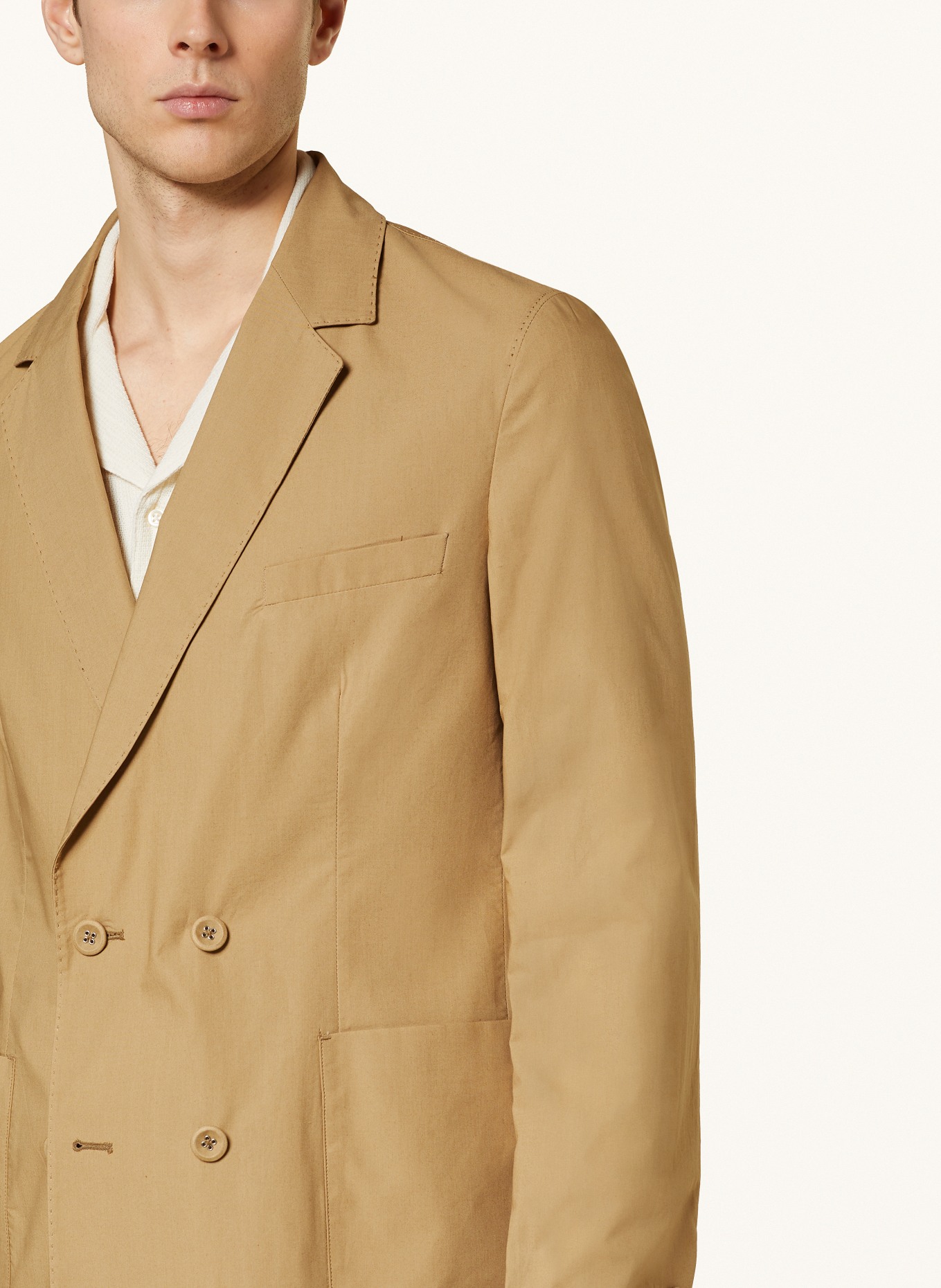 Officine Générale Tailored jacket LEON slim fit, Color: BRITISH KHAKI (Image 5)