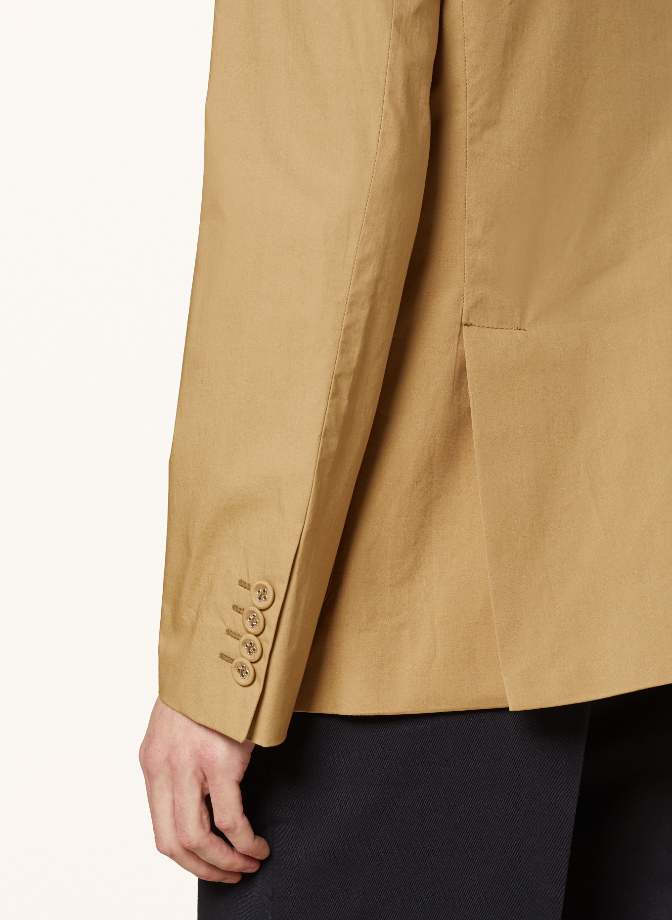 Officine Générale Tailored jacket LEON slim fit, Color: BRITISH KHAKI (Image 6)