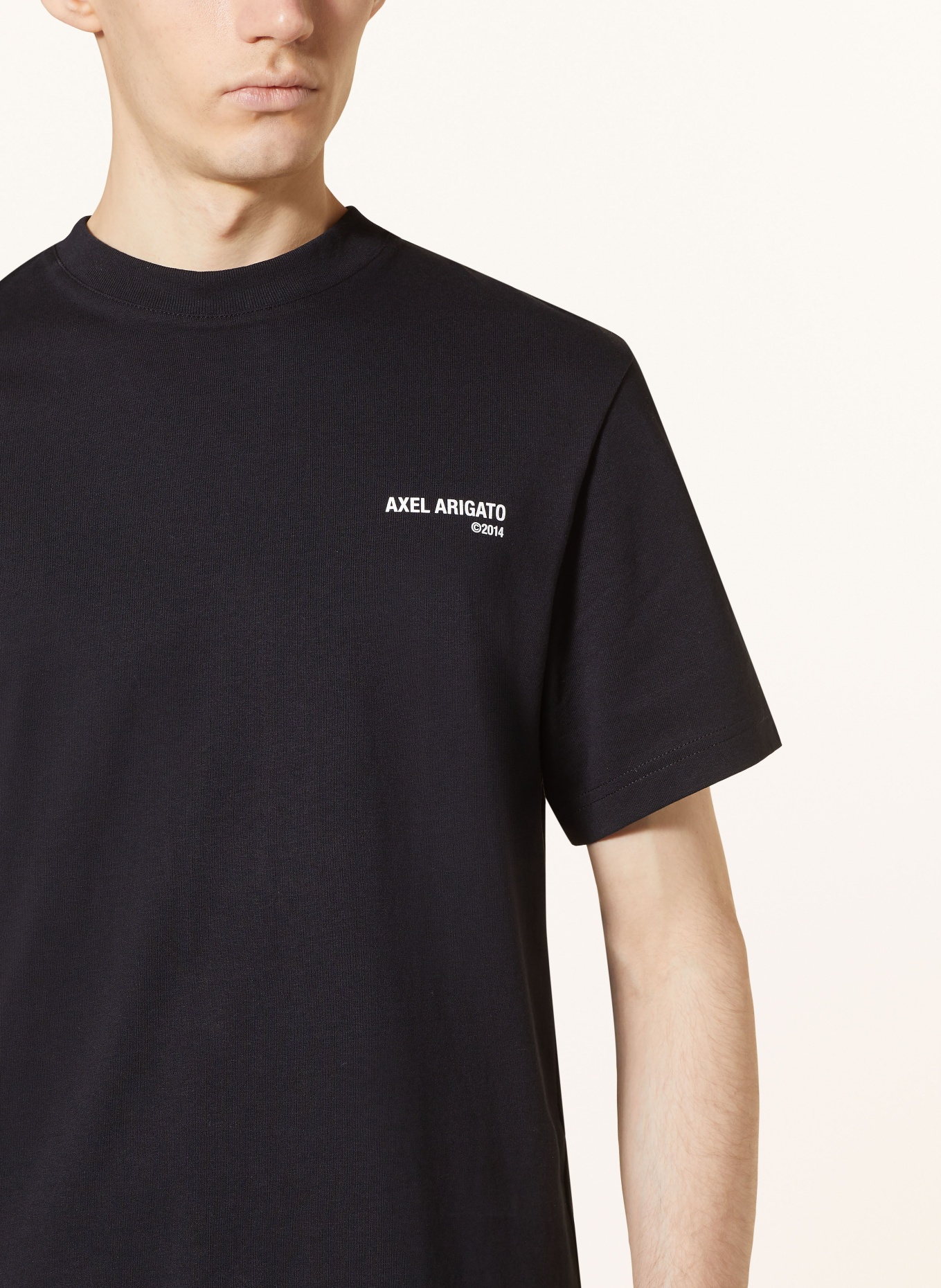 AXEL ARIGATO T-shirt LEGACY, Kolor: CZARNY (Obrazek 4)