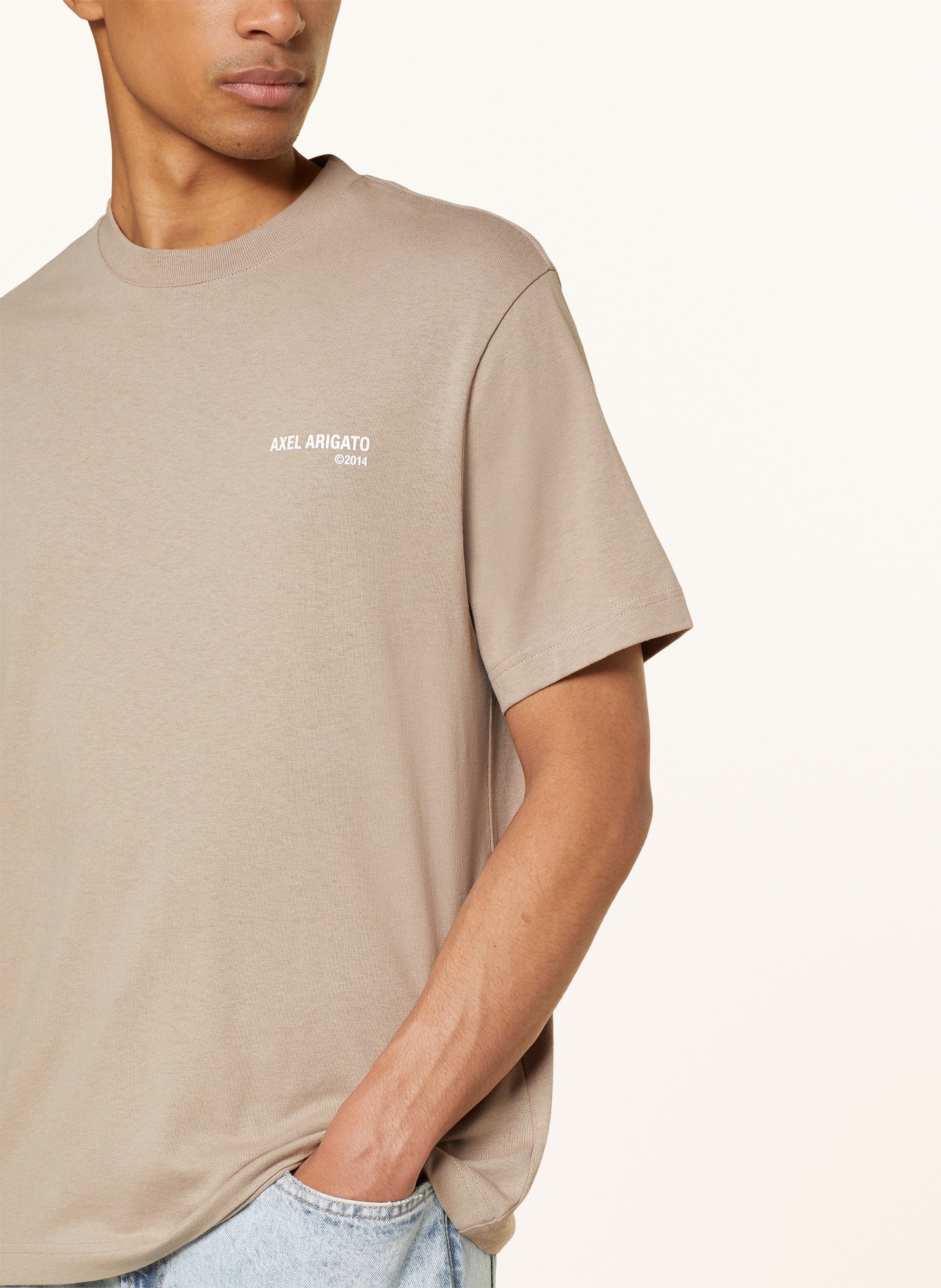 AXEL ARIGATO T-Shirt LEGACY, Farbe: TAUPE (Bild 4)