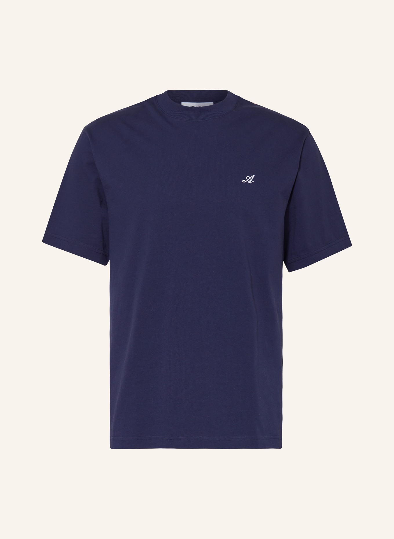 AXEL ARIGATO T-shirt SIGNATURE, Color: DARK BLUE (Image 1)