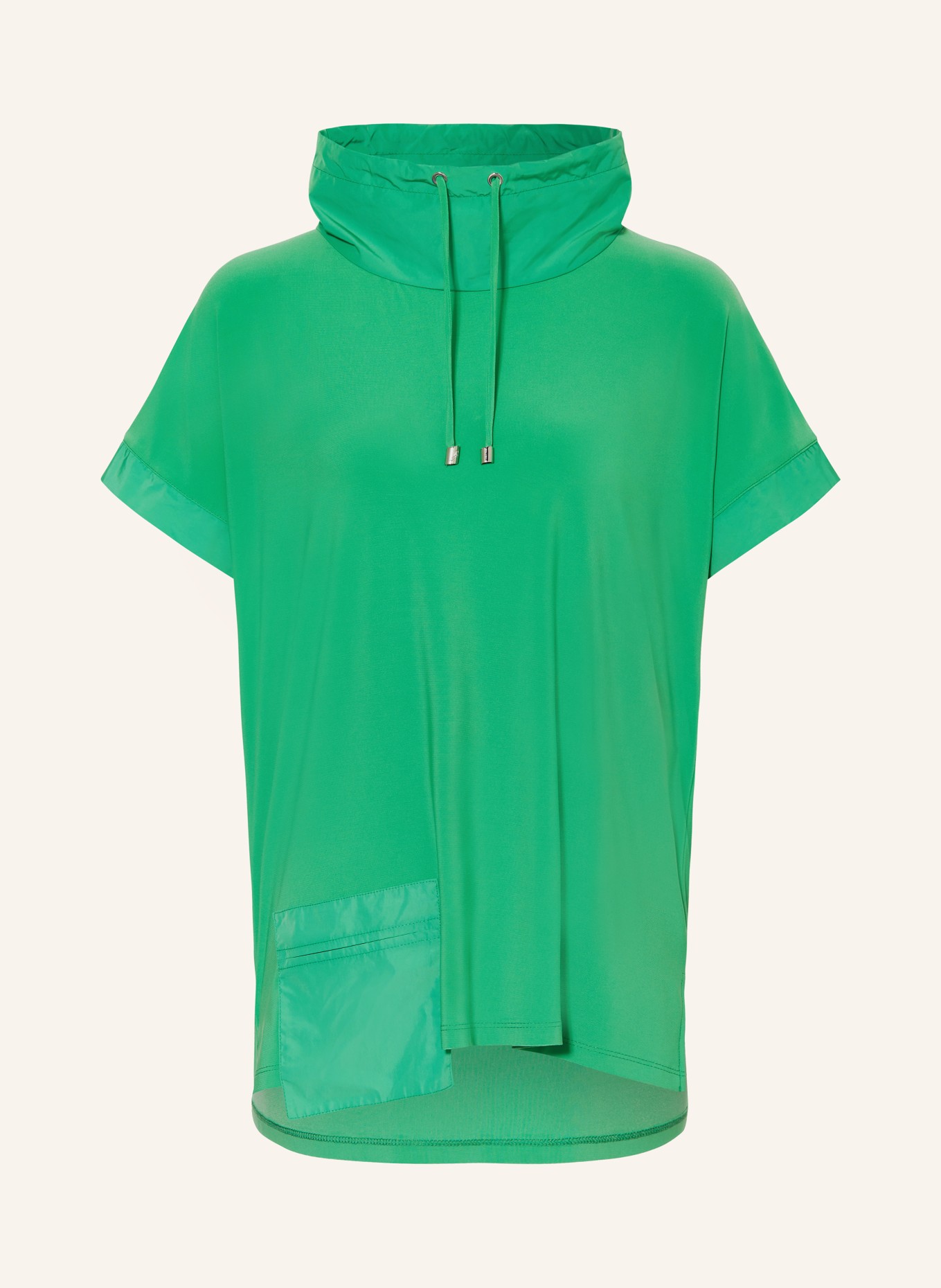 Joseph Ribkoff T-shirt in mixed materials, Color: GREEN (Image 1)
