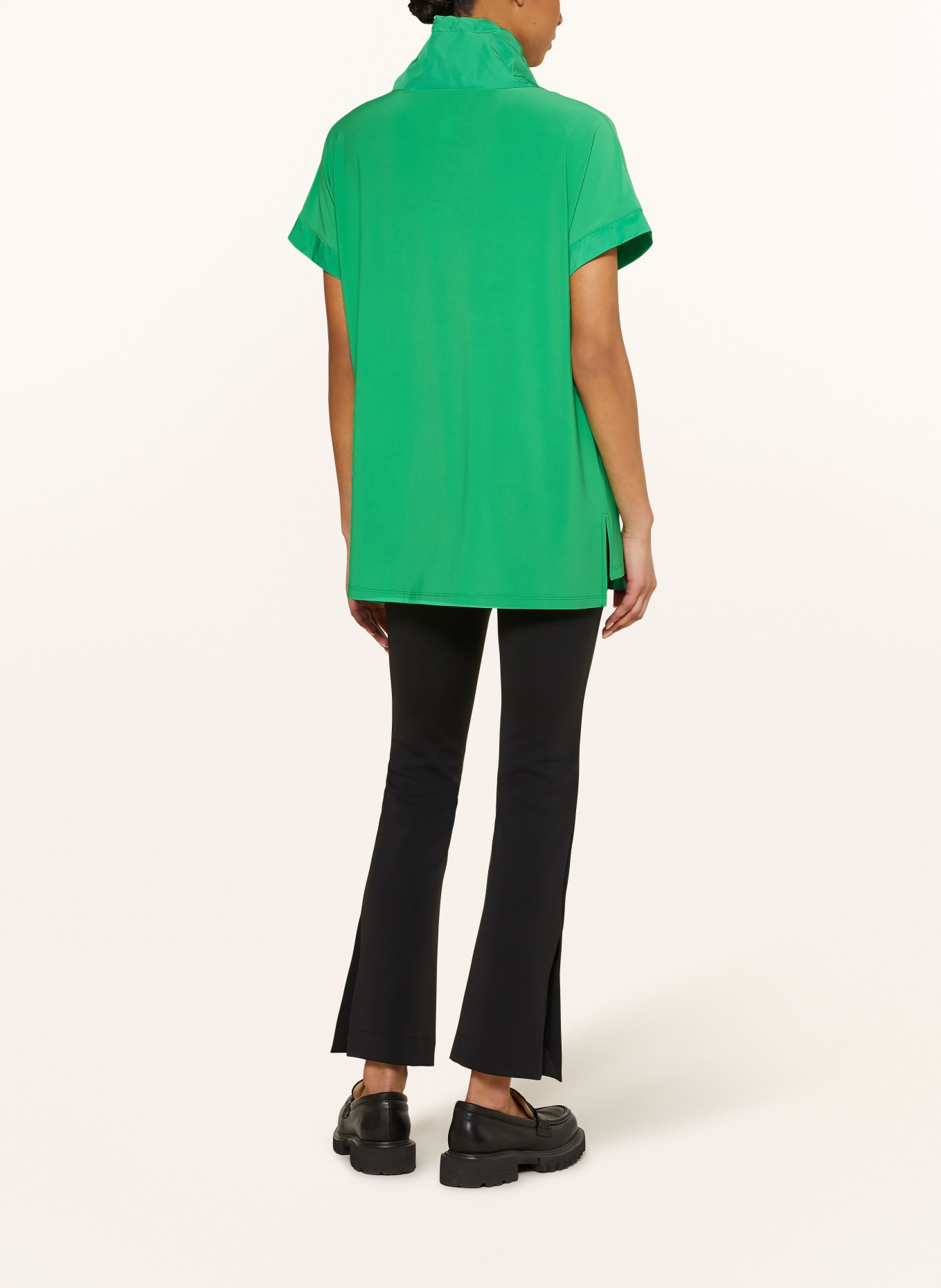 Joseph Ribkoff T-shirt in mixed materials, Color: GREEN (Image 3)