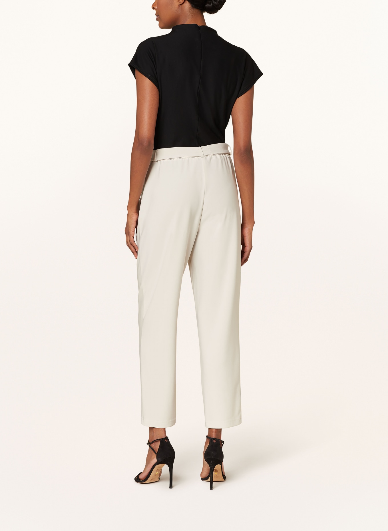 Joseph Ribkoff Paper bag trousers made of jersey, Color: CREAM (Image 3)