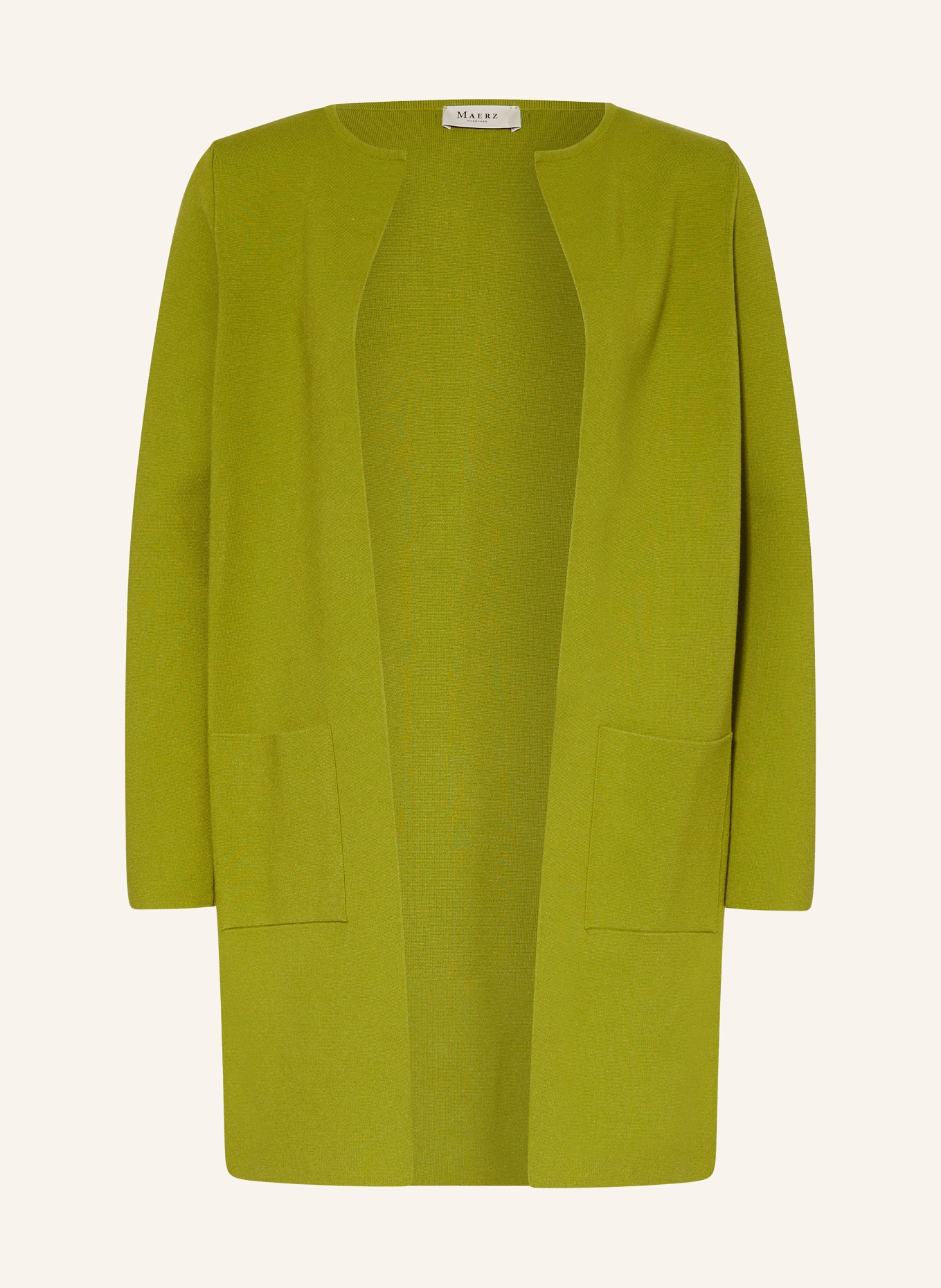 MAERZ MUENCHEN Knit cardigan, Color: GREEN (Image 1)