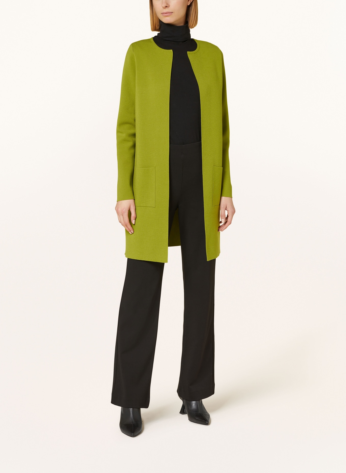 MAERZ MUENCHEN Knit cardigan, Color: GREEN (Image 2)