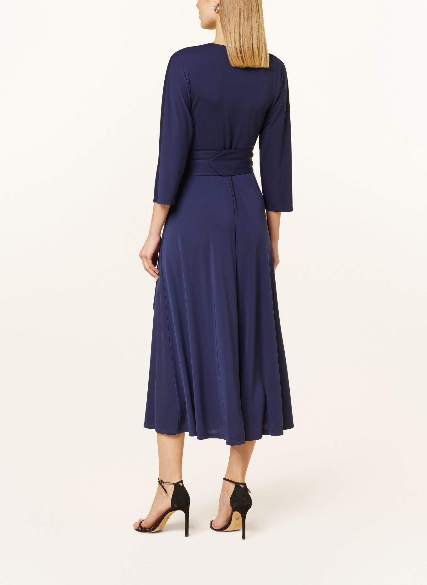 ELENA MIRO Dress, Color: DARK BLUE (Image 3)