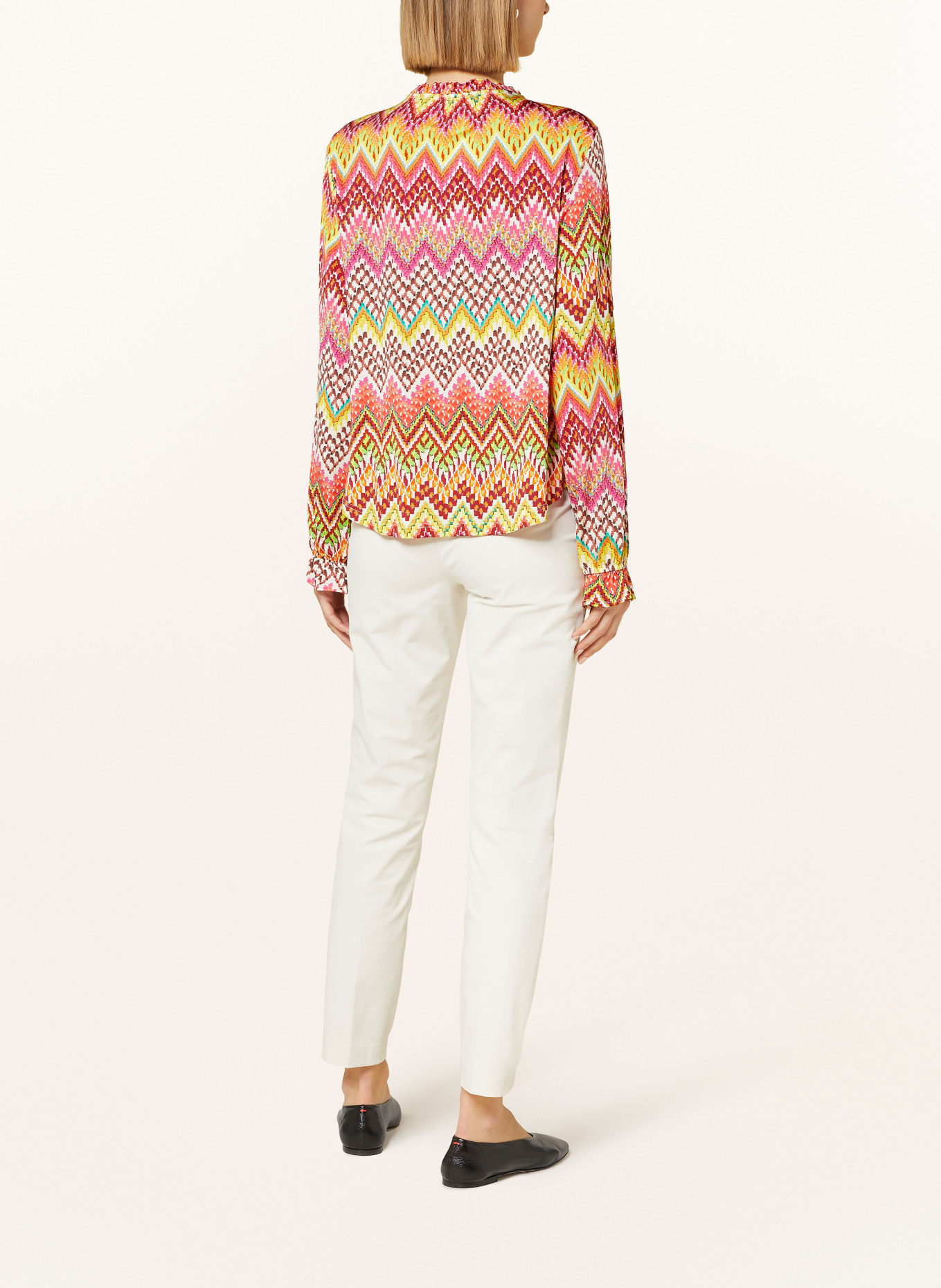 TONNO & PANNA Shirt blouse, Color: YELLOW/ PINK/ BROWN (Image 3)