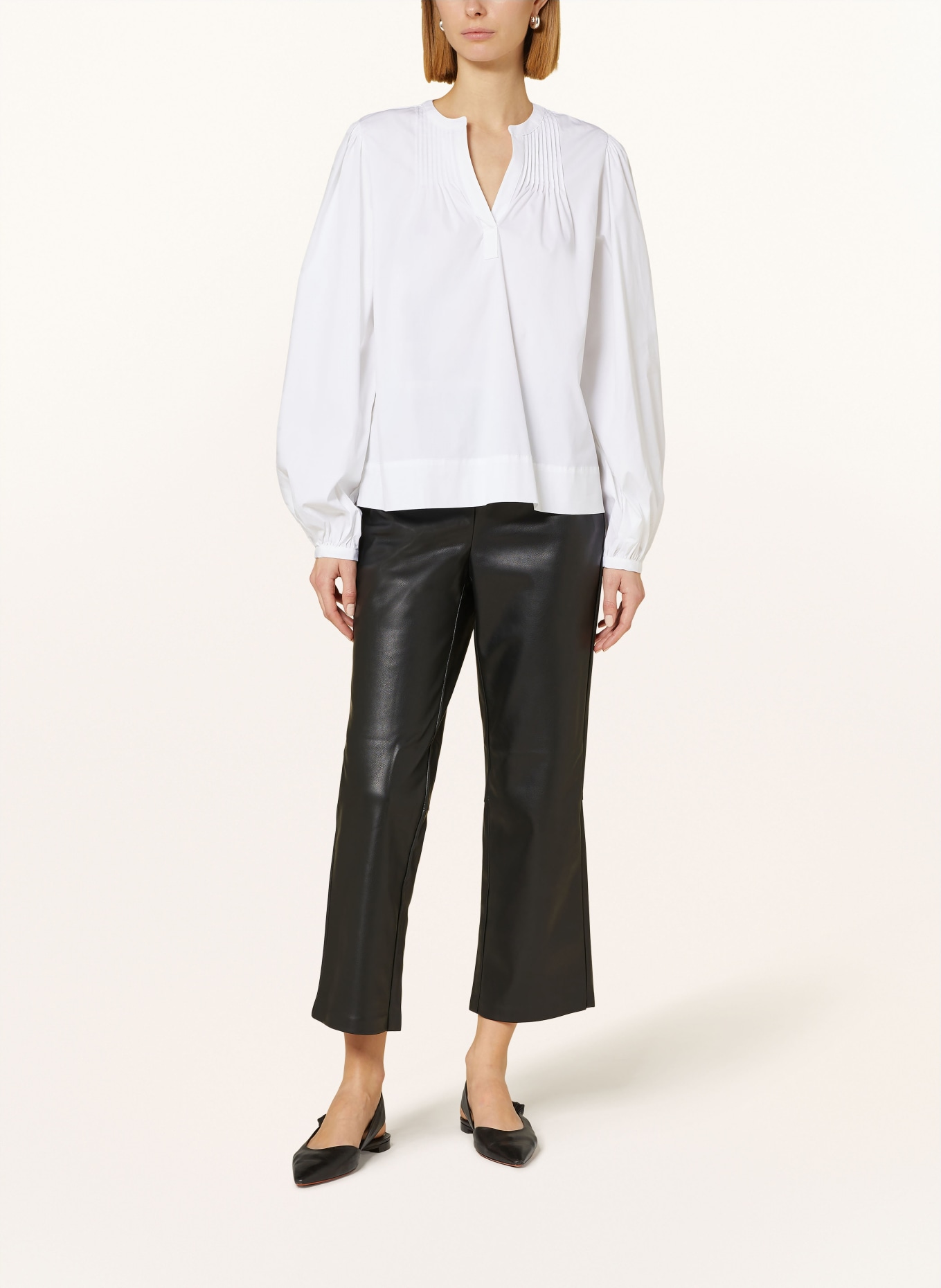 TONNO & PANNA Shirt blouse, Color: WHITE (Image 2)