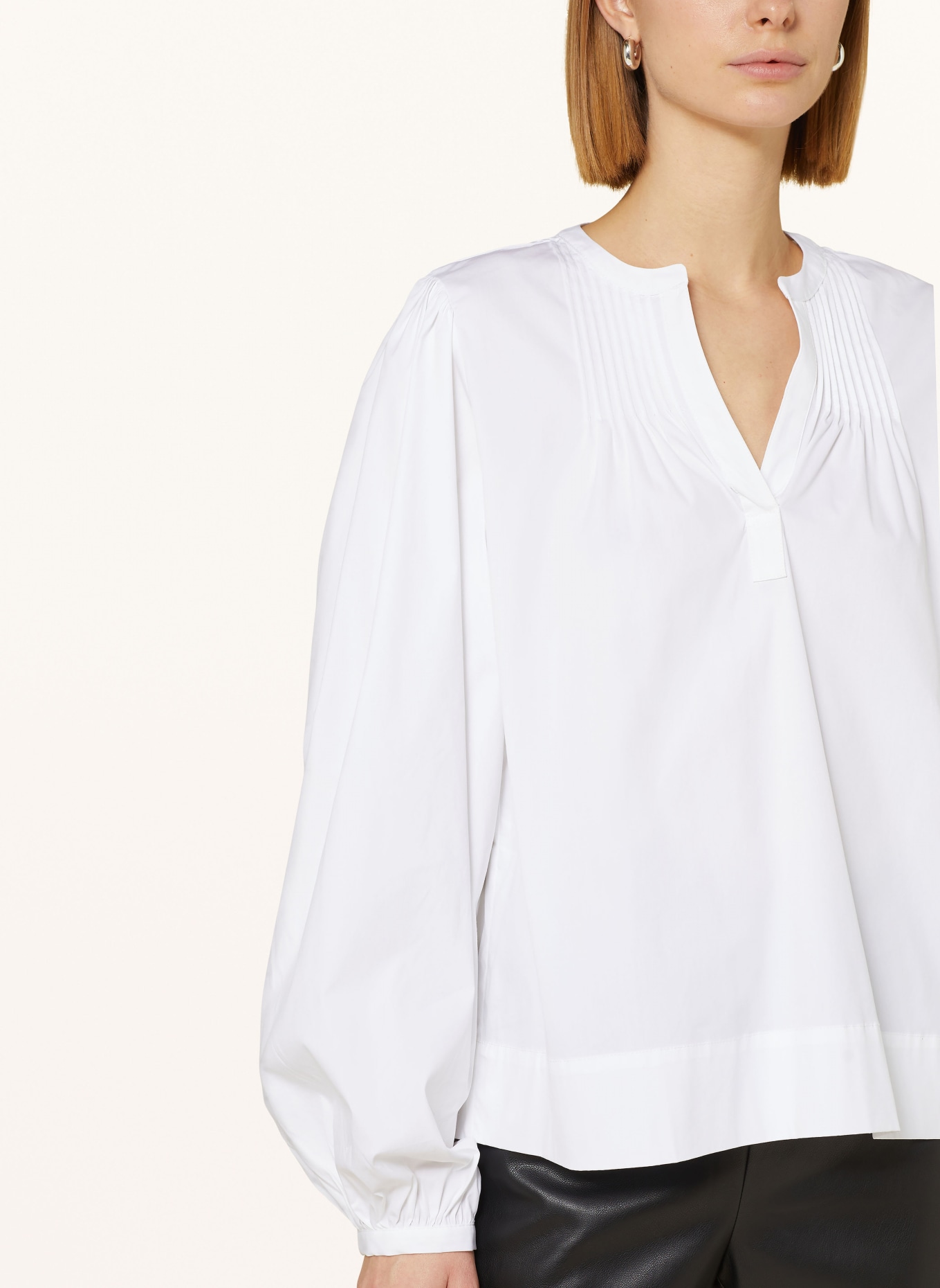 TONNO & PANNA Shirt blouse, Color: WHITE (Image 4)