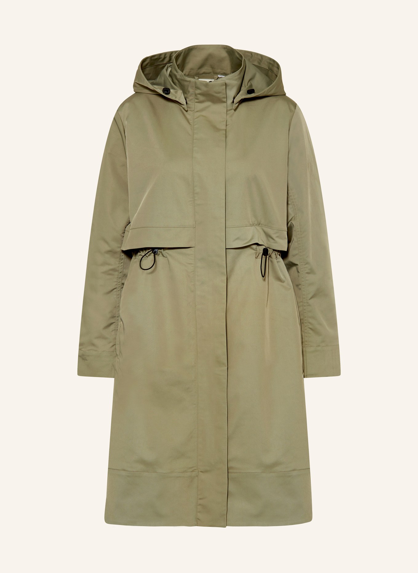 RINO & PELLE Parka KIMI with removable hood, Color: LIGHT GREEN (Image 1)