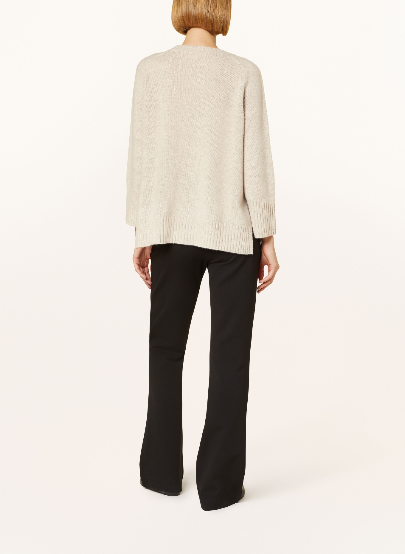 HEMISPHERE Sweater with cashmere, Color: BEIGE (Image 3)