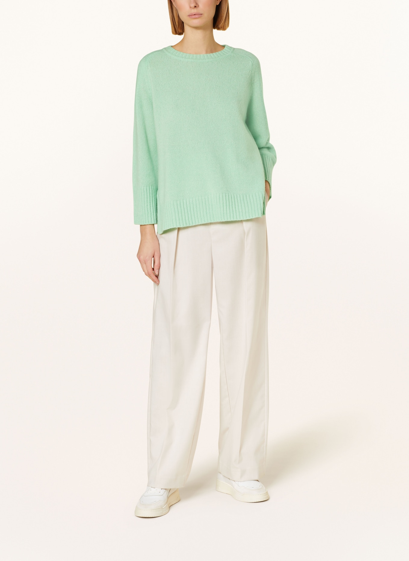 Mint cashmere sweater deals