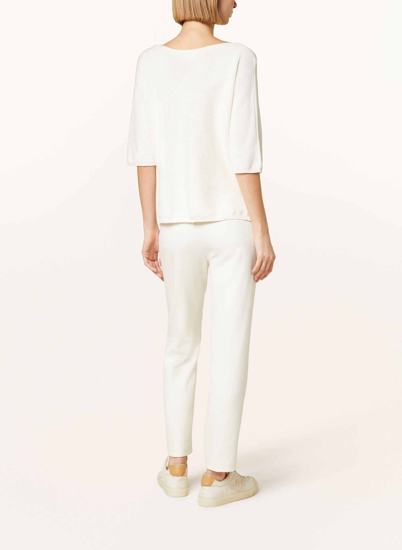 HEMISPHERE Pullover mit 3/4-Arm, Farbe: 1001 white weiss (Bild 3)