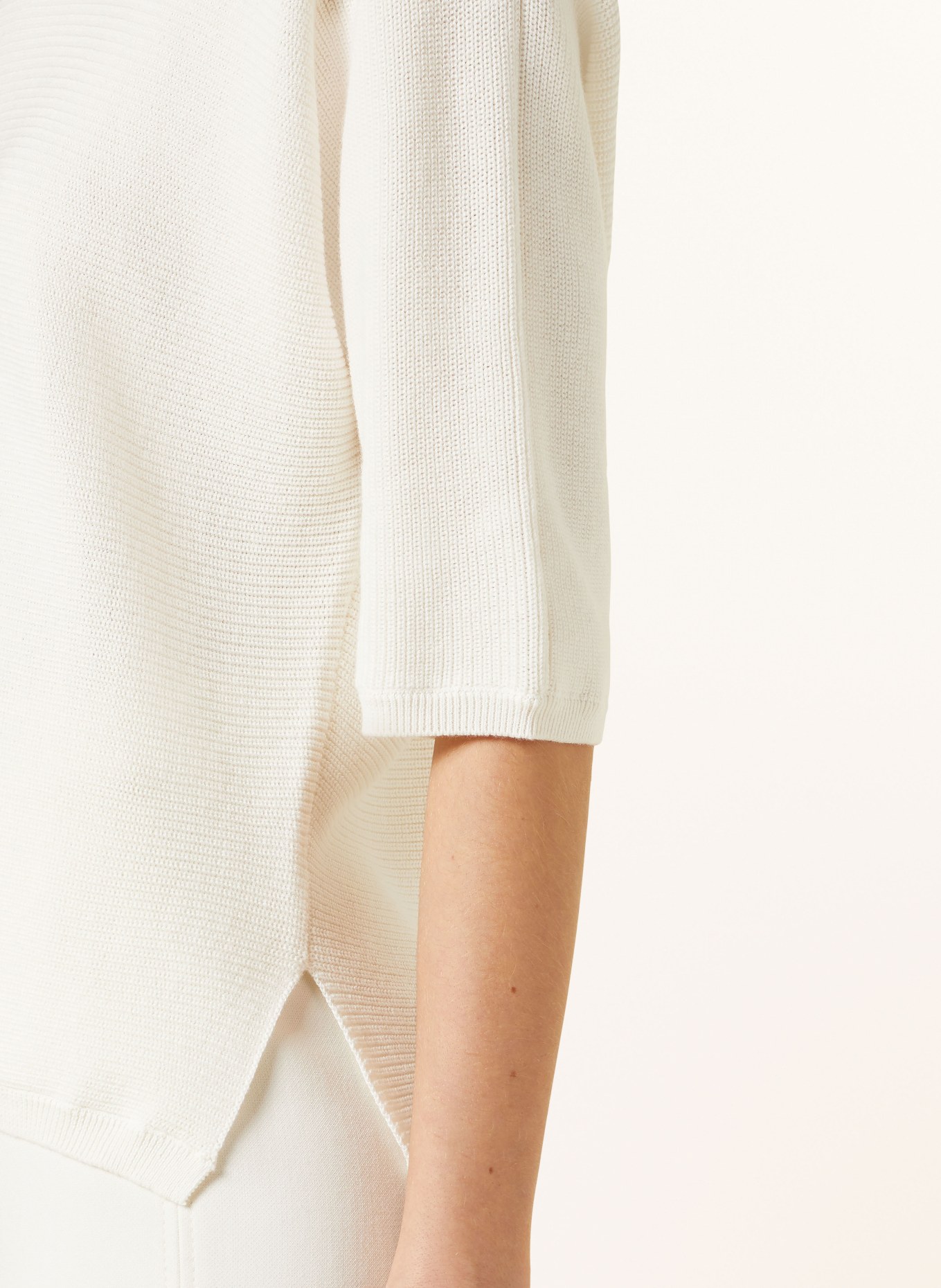HEMISPHERE Pullover mit 3/4-Arm, Farbe: 1001 white weiss (Bild 4)