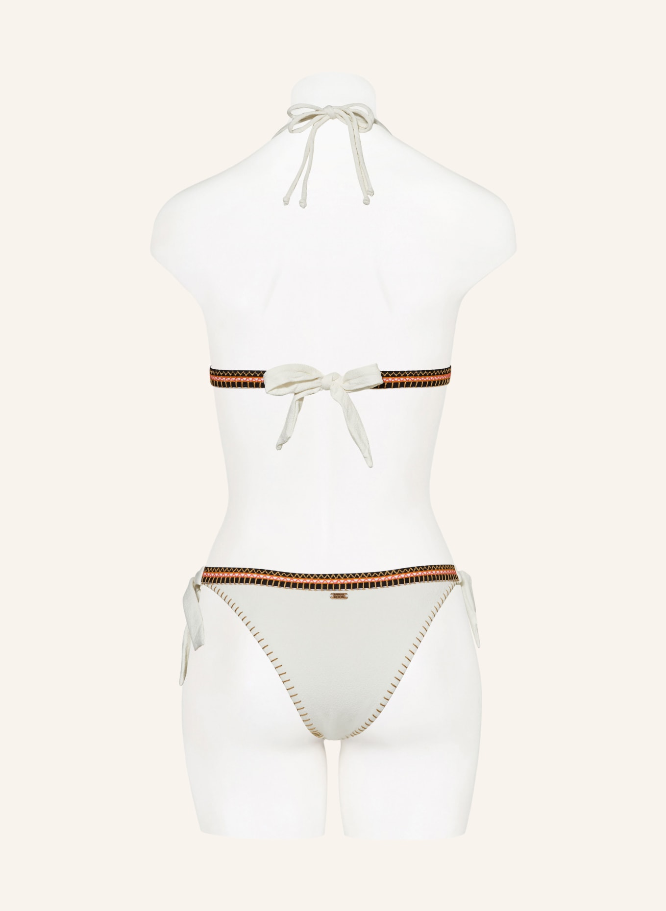 BANANA MOON Triangle bikini bottoms SANTANY SIMA, Color: ECRU (Image 3)