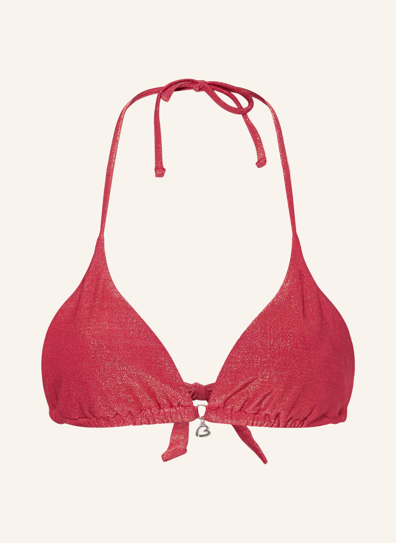 BANANA MOON Triangle bikini top SEAGLITTER RICO: PINK