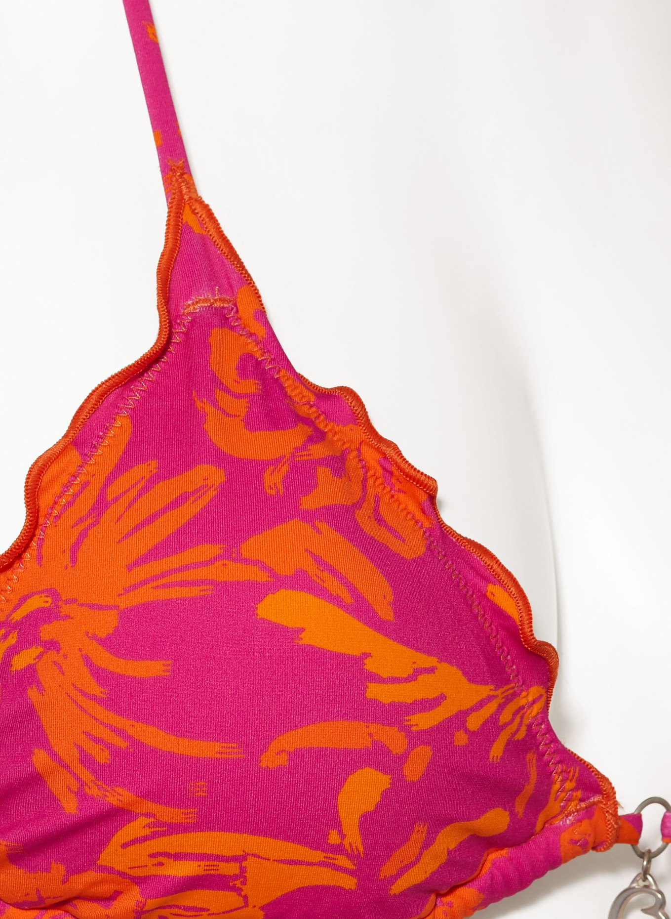 BANANA MOON Triangle bikini ALTHEA CIROLUMA, Color: PINK/ ORANGE (Image 4)