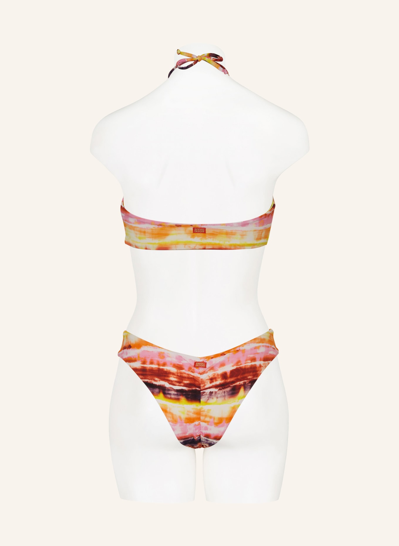 BANANA MOON Basic-Bikini-Hose HORIZONTE TUPA, Farbe: DUNKELORANGE/ ROSA/ DUNKELLILA (Bild 3)