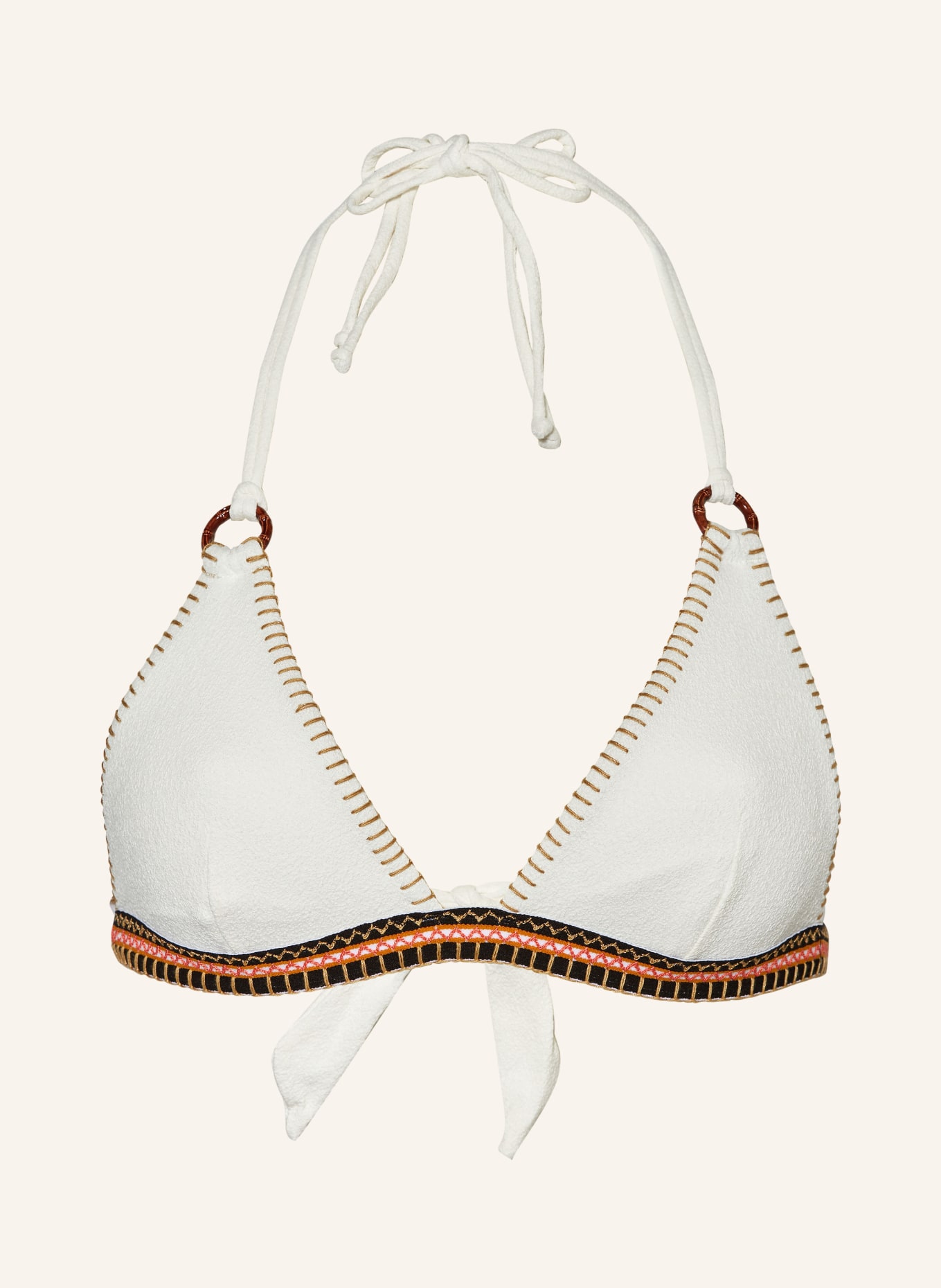 BANANA MOON Triangel-Bikini-Top SANTANY WAKO, Farbe: ECRU (Bild 1)