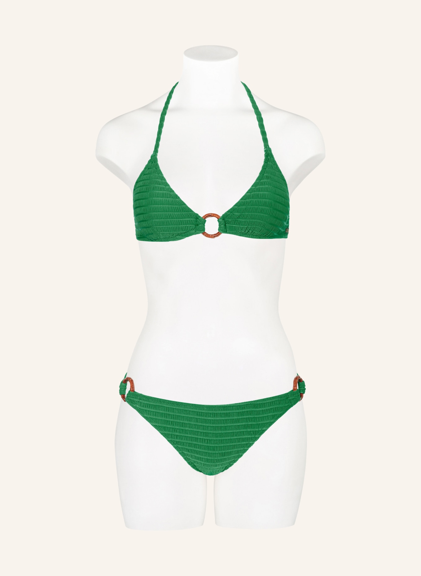 BANANA MOON Basic bikini bottoms GROOVE VAIVA, Color: GREEN (Image 2)