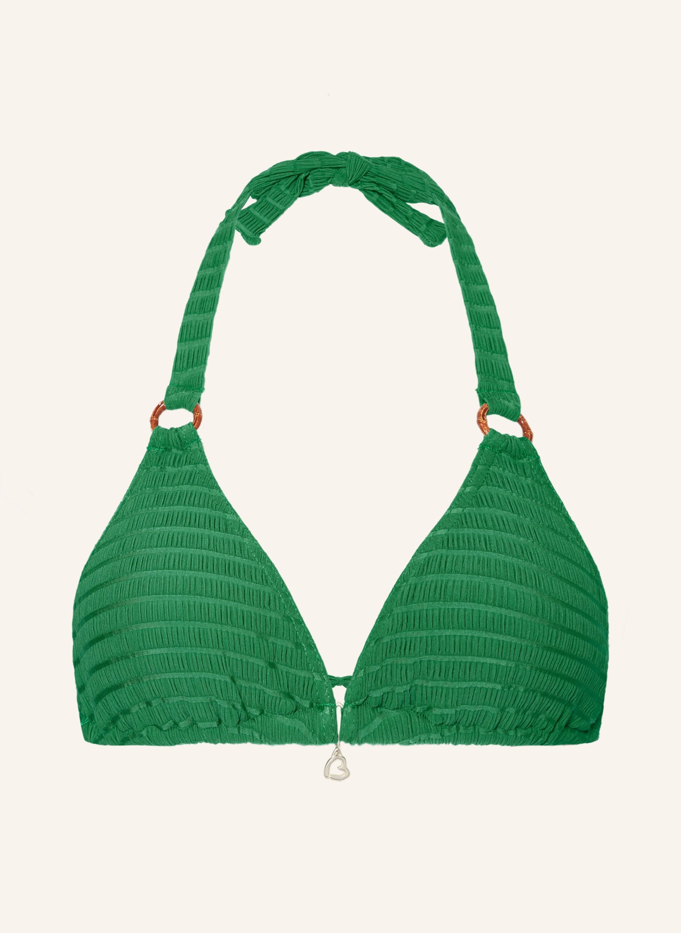 BANANA MOON Triangle bikini top GROOVE LIKO, Color: GREEN (Image 1)