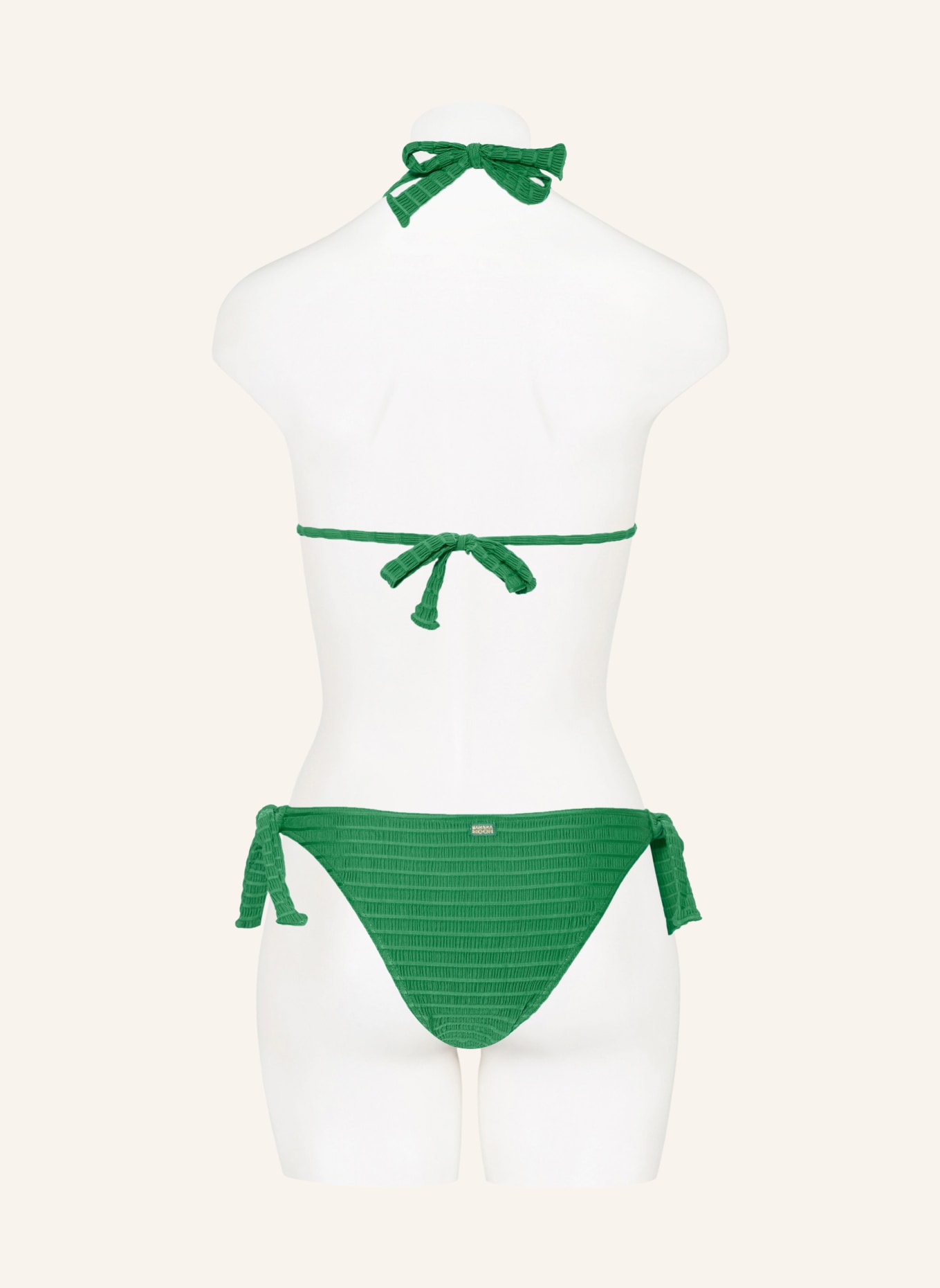 BANANA MOON Triangle bikini top GROOVE LIKO, Color: GREEN (Image 3)
