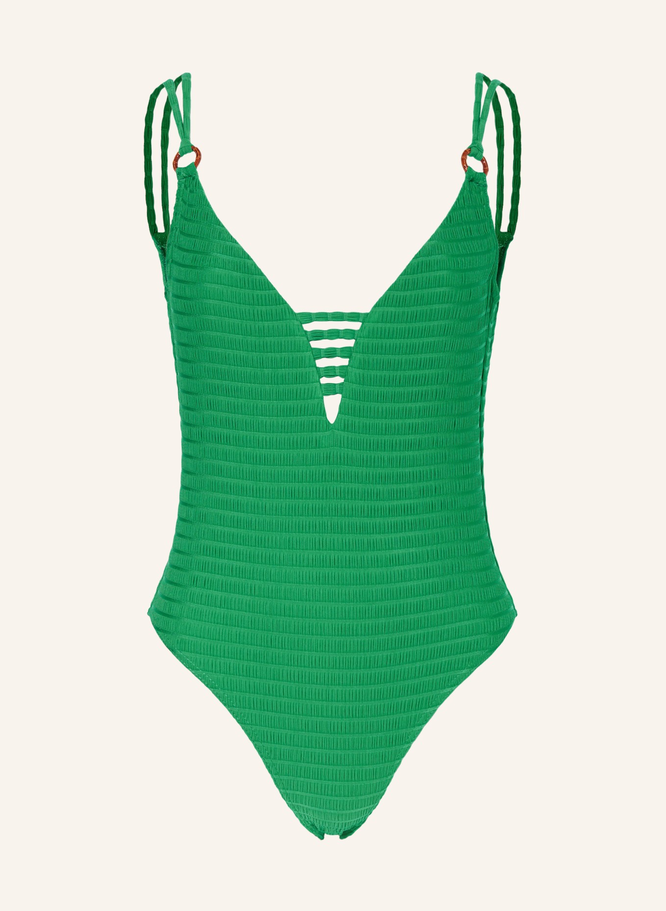 BANANA MOON Swimsuit GROOVE MILLER, Color: GREEN (Image 1)