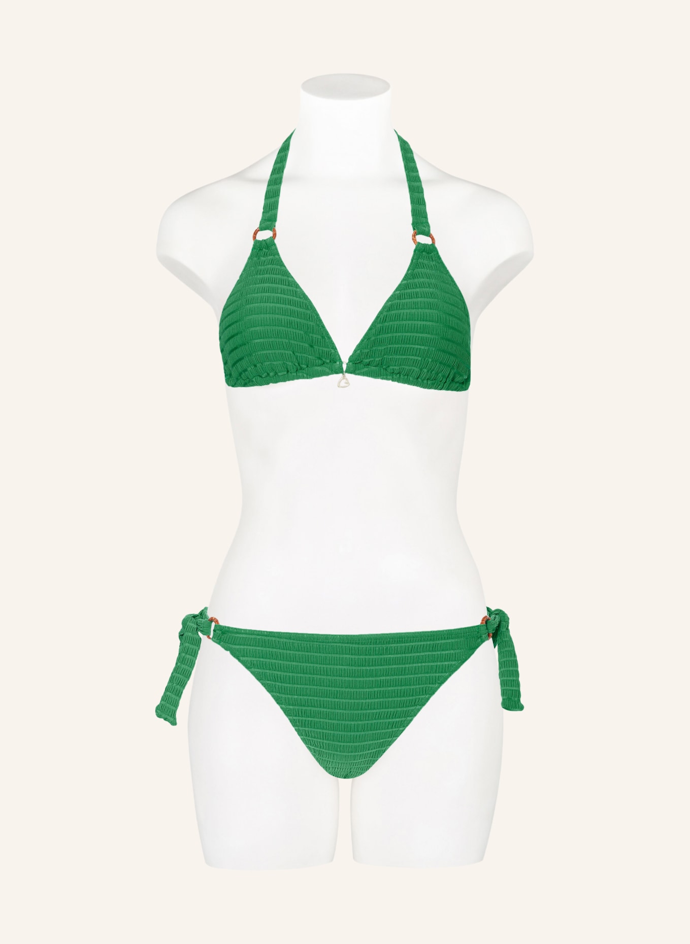 BANANA MOON Triangle bikini bottoms GROOVE SIMA, Color: GREEN (Image 2)