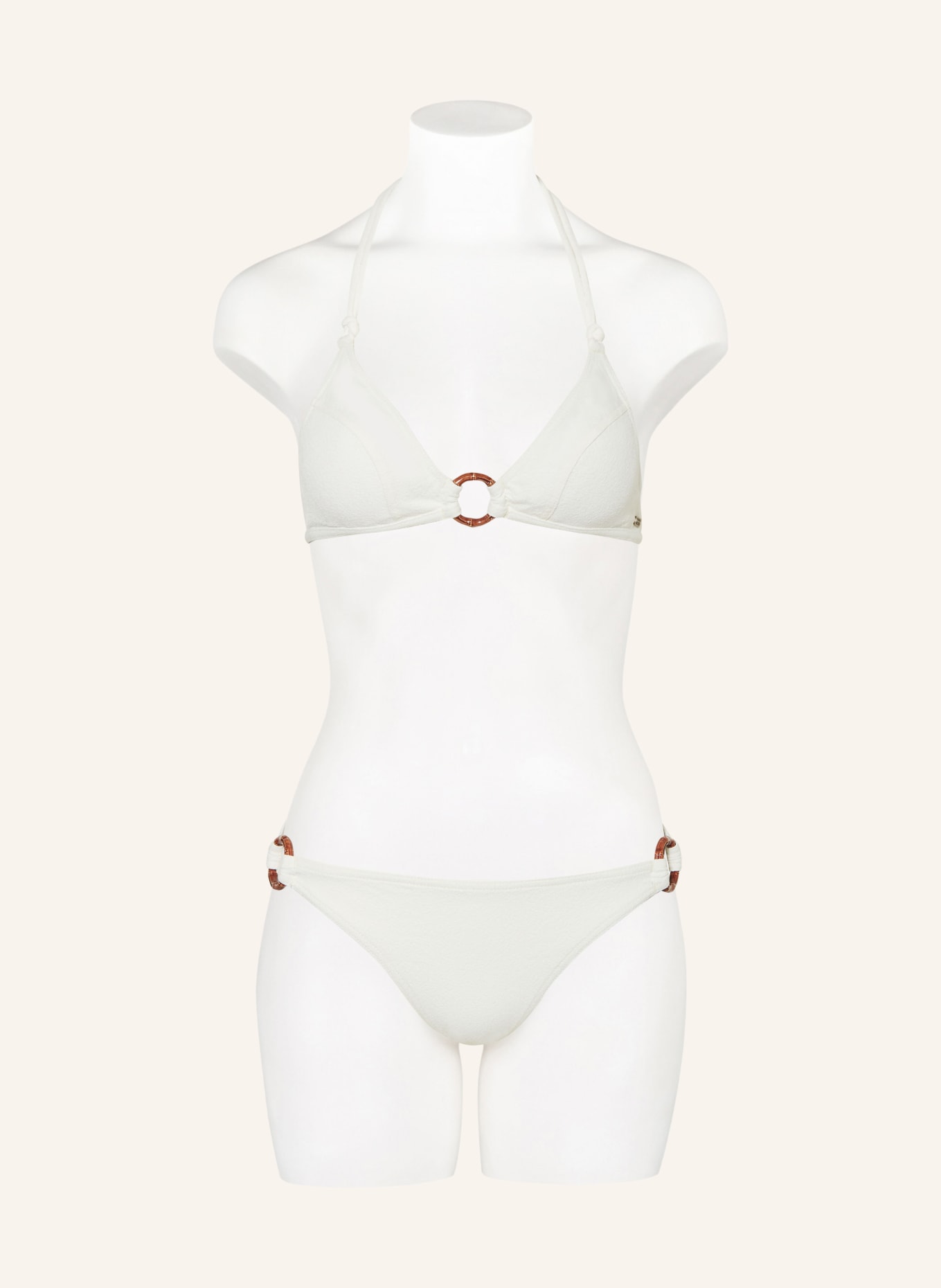 BANANA MOON Triangle bikini top SANTAFE MINEW, Color: ECRU (Image 2)