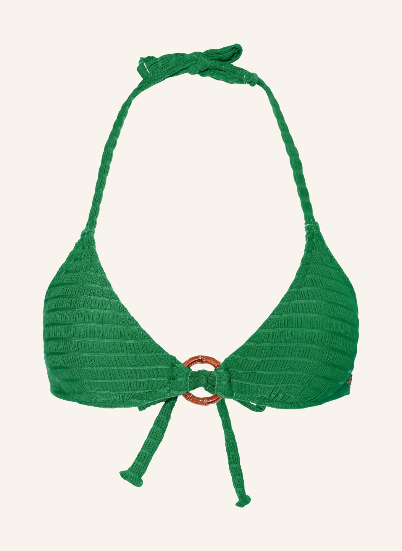 BANANA MOON Triangle bikini top GROOVE DINEW, Color: GREEN (Image 1)