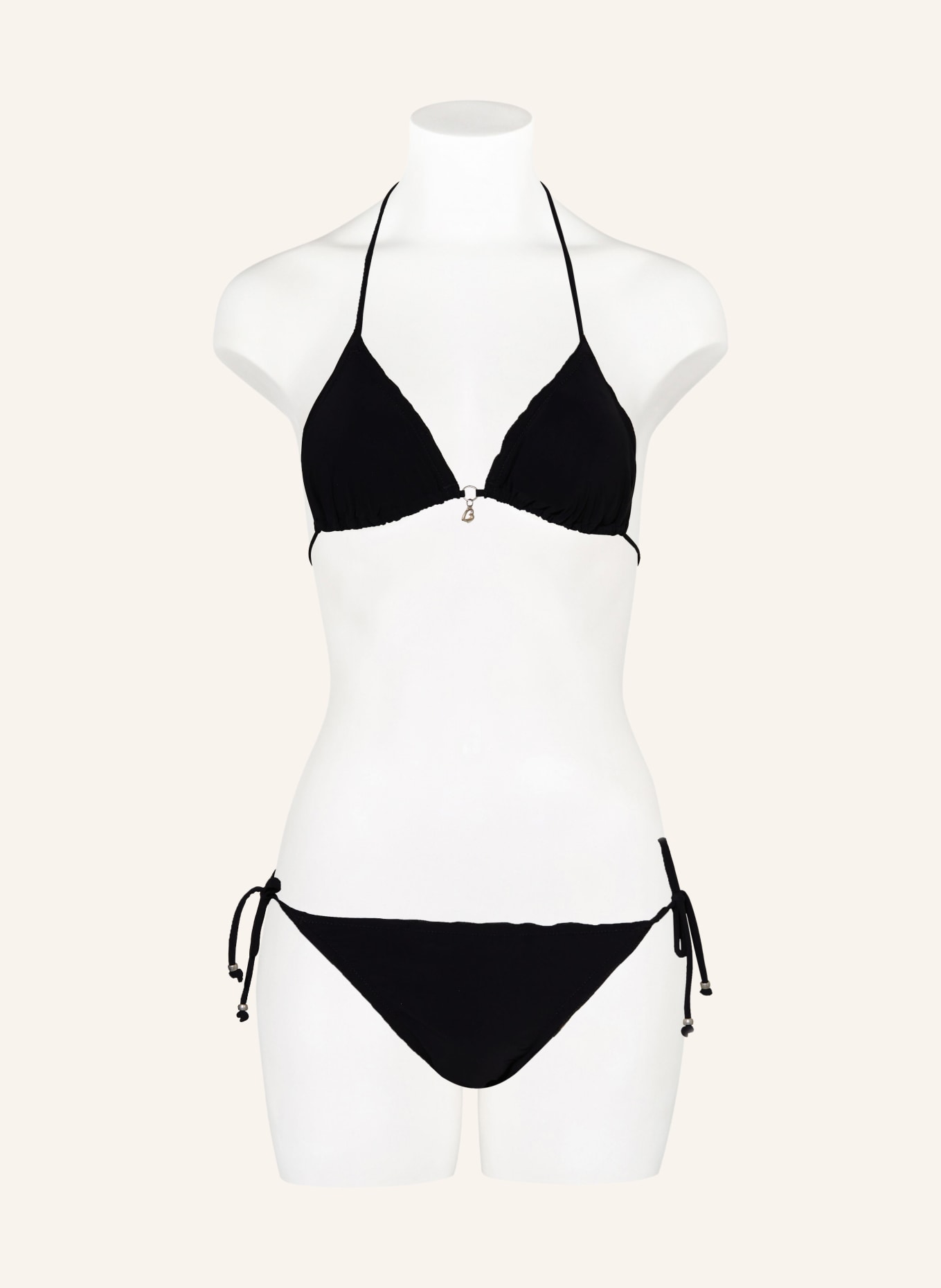 BANANA MOON Triangel-Bikini-Hose BLACKSAND LUMA, Farbe: SCHWARZ (Bild 2)