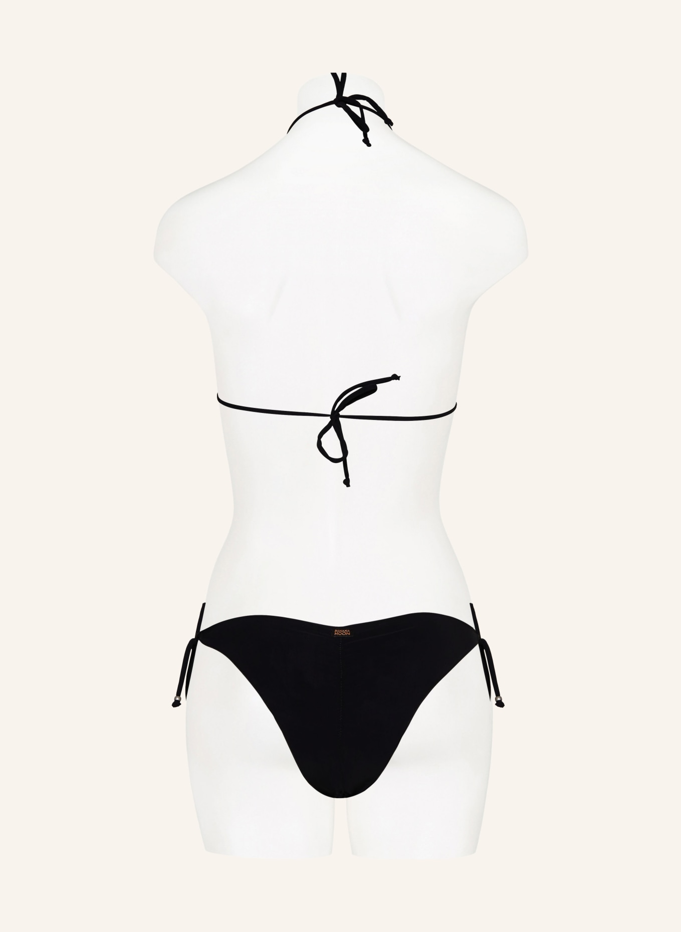 BANANA MOON Triangel-Bikini-Hose BLACKSAND LUMA, Farbe: SCHWARZ (Bild 3)