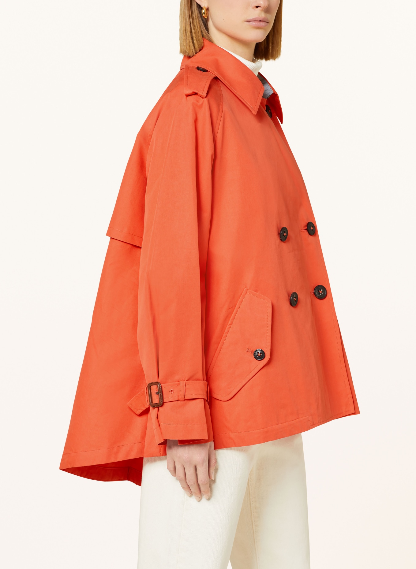 BLONDE No.8 Trench coat EVA, Color: ORANGE (Image 5)