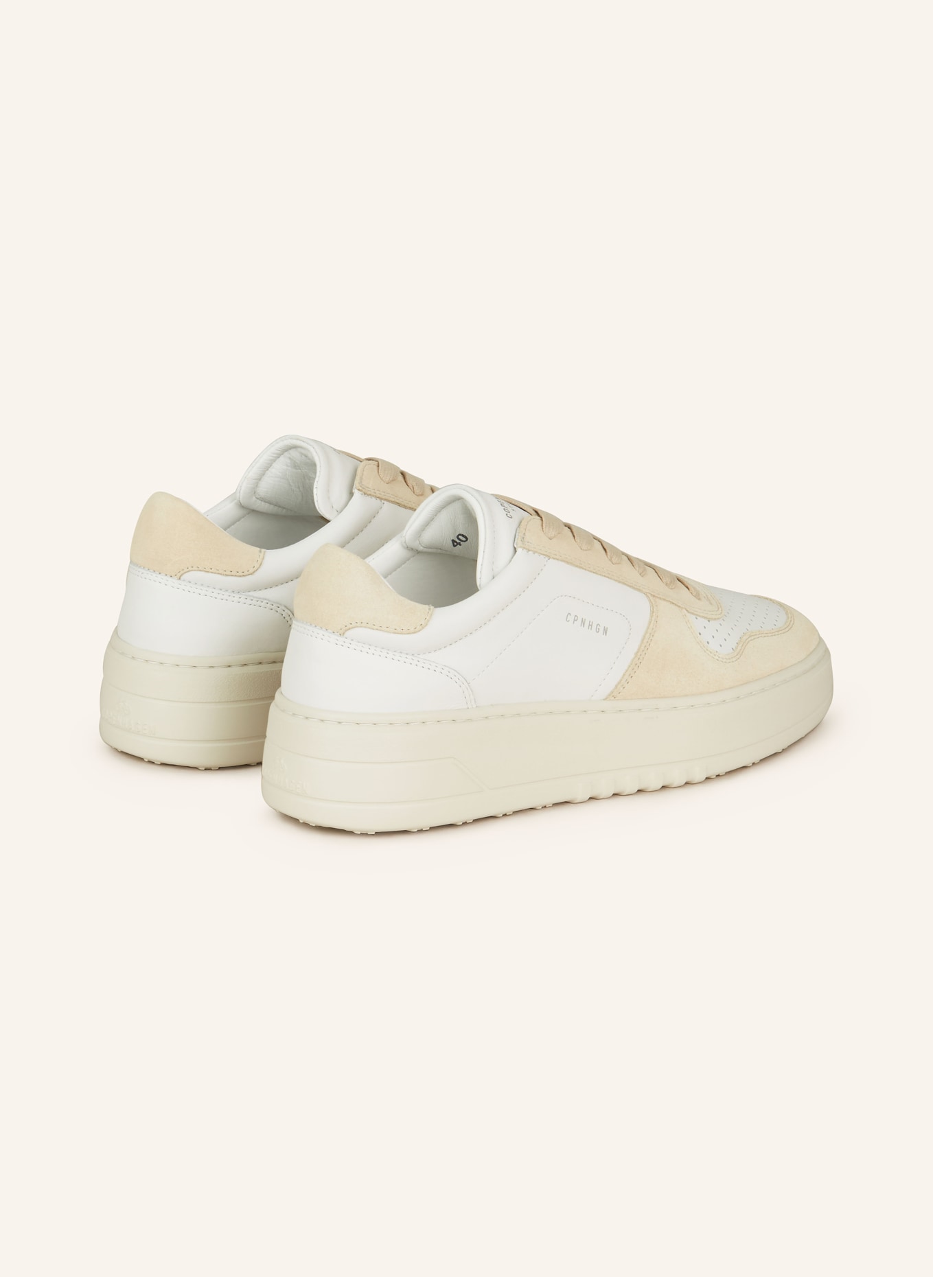 COPENHAGEN Sneakers CPH77: WHITE/ CREAM