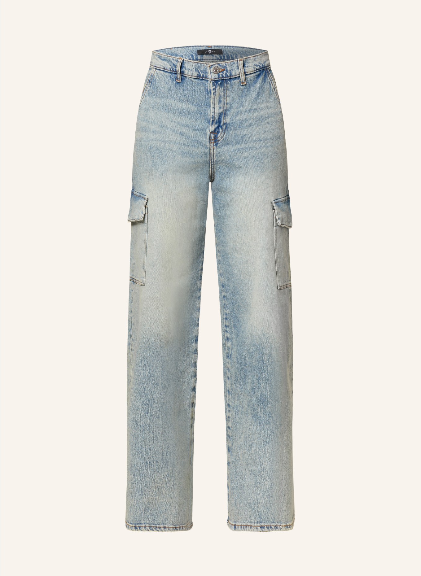 7 for all mankind Cargo jeans CARGO SCOUT, Color: LIGHT BLUE (Image 1)