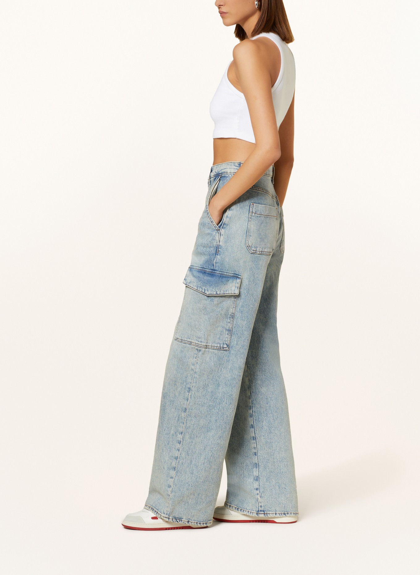 7 for all mankind Cargo jeans CARGO SCOUT, Color: LIGHT BLUE (Image 4)