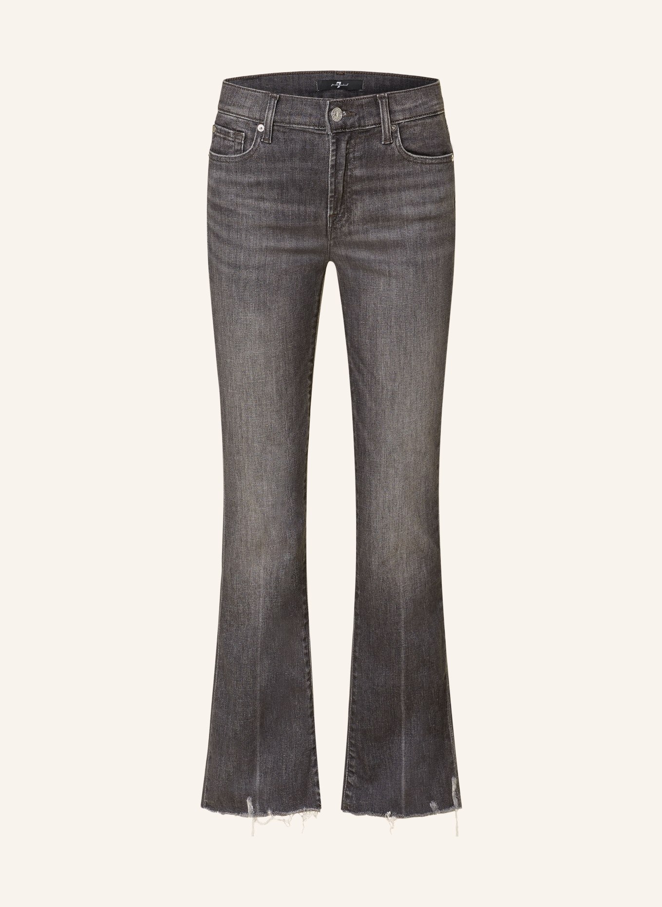 7 for all mankind Bootcut Jeans BOOTCUT TAILORLESS, Color: BLACK (Image 1)