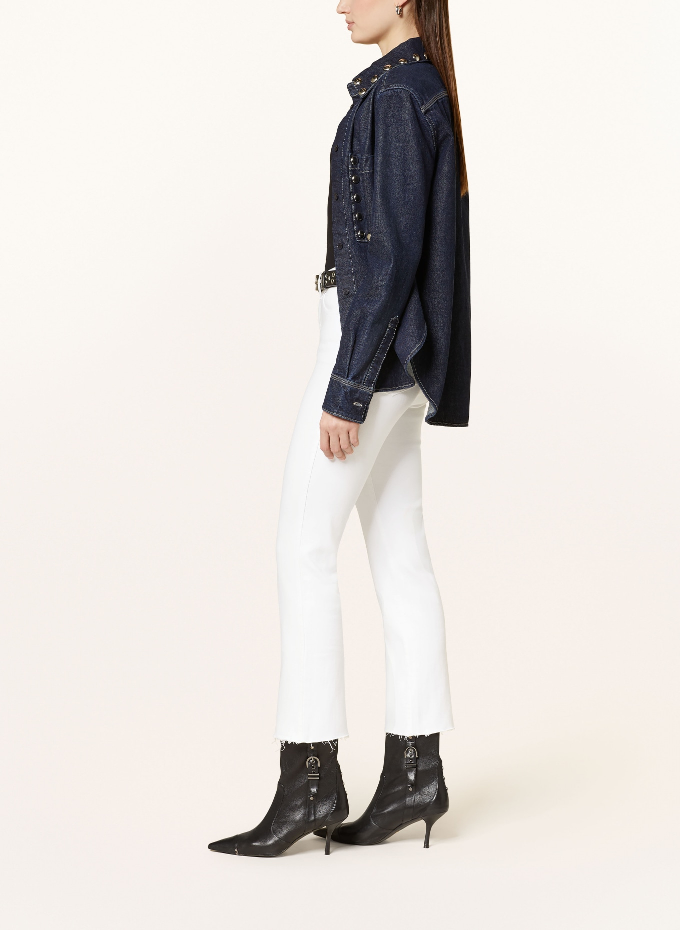 7 for all mankind 7/8-Jeans, Farbe: WEISS (Bild 4)