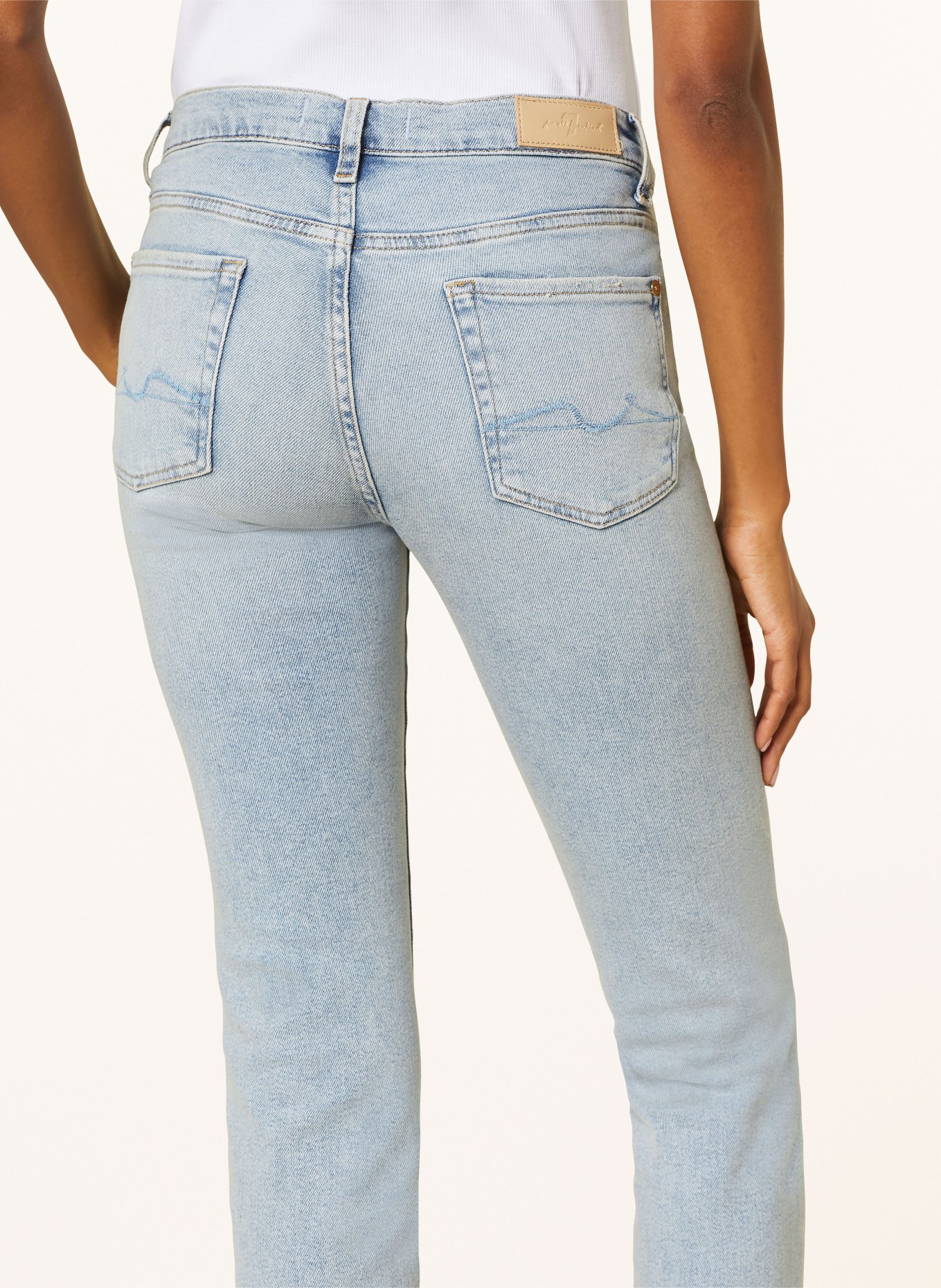 7 for all mankind Skinny jeans ROXANNE LUXE VINTAGE, Color: LIGHT BLUE (Image 5)