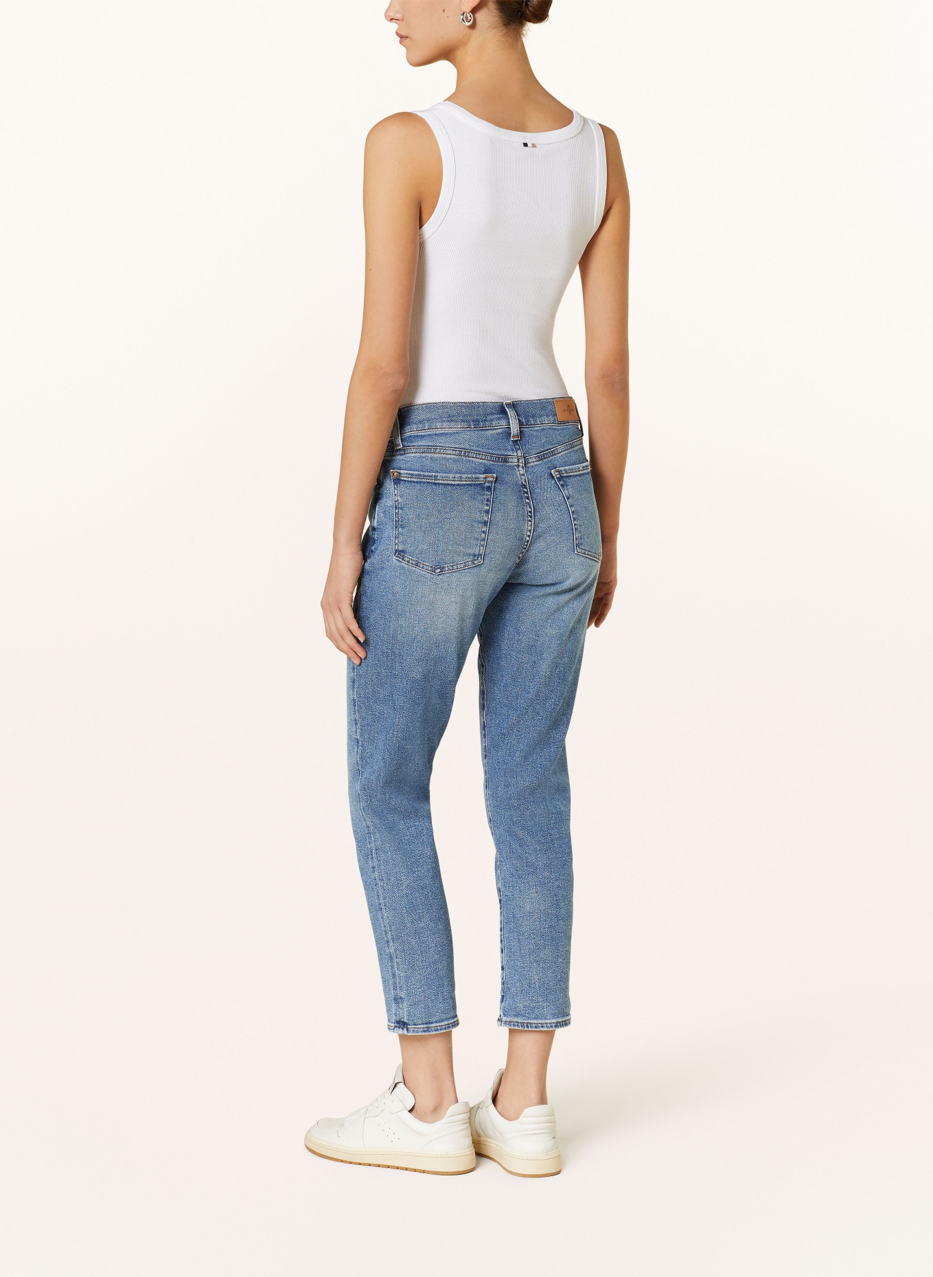 7 for all mankind 7/8 jeans JOSEFINA, Color: MID BLUE (Image 3)